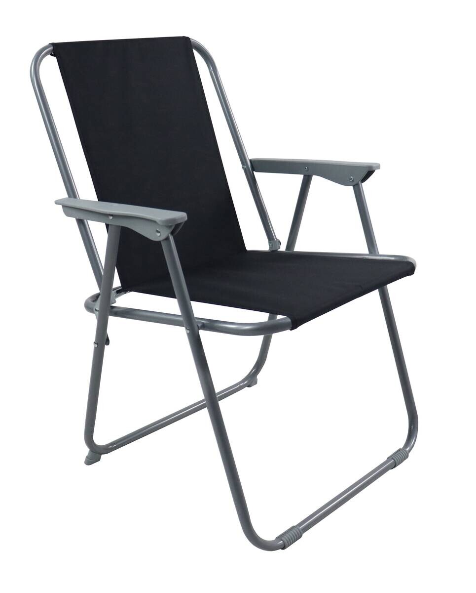 VCM Gartensitzgruppe Maxola schwarz Textilene B/H/L: ca. 75x74x75 cm