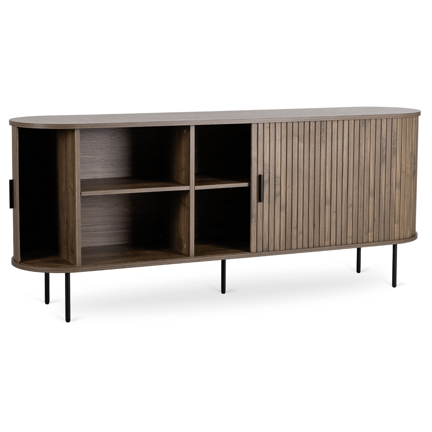 Kommode SELVA nussbaum Nachbildung B/H/T: ca. 180x76x40 cm