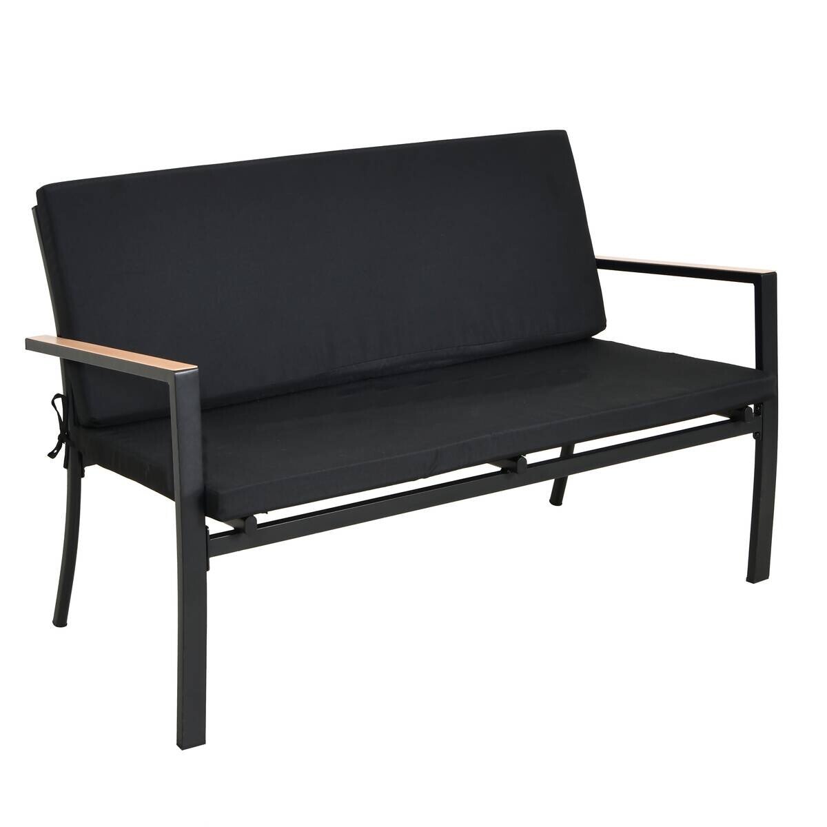 POCOline Gartensitzgruppe Grafon schwarz Stahl