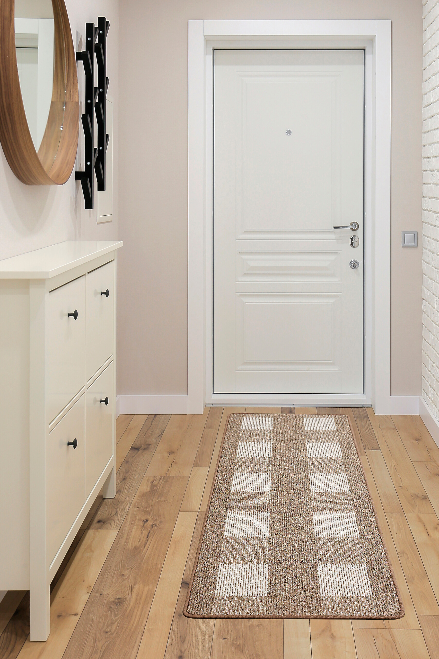 Andiamo Teppich Avallon beige B/L: ca. 67x200 cm