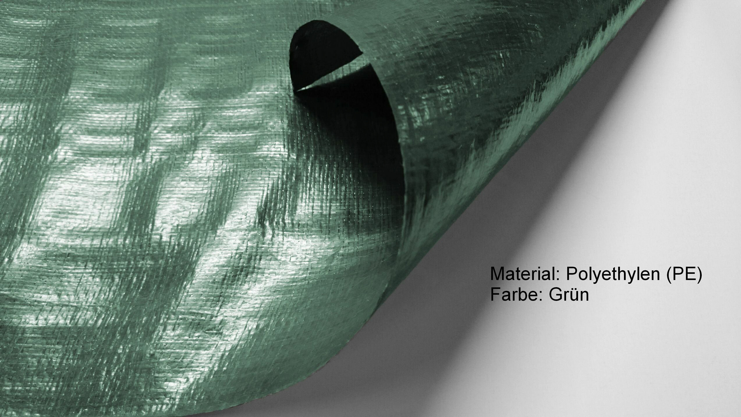 Grasekamp Schutzhülle grün Kunststoff B/H/L: ca. 210x90x250 cm