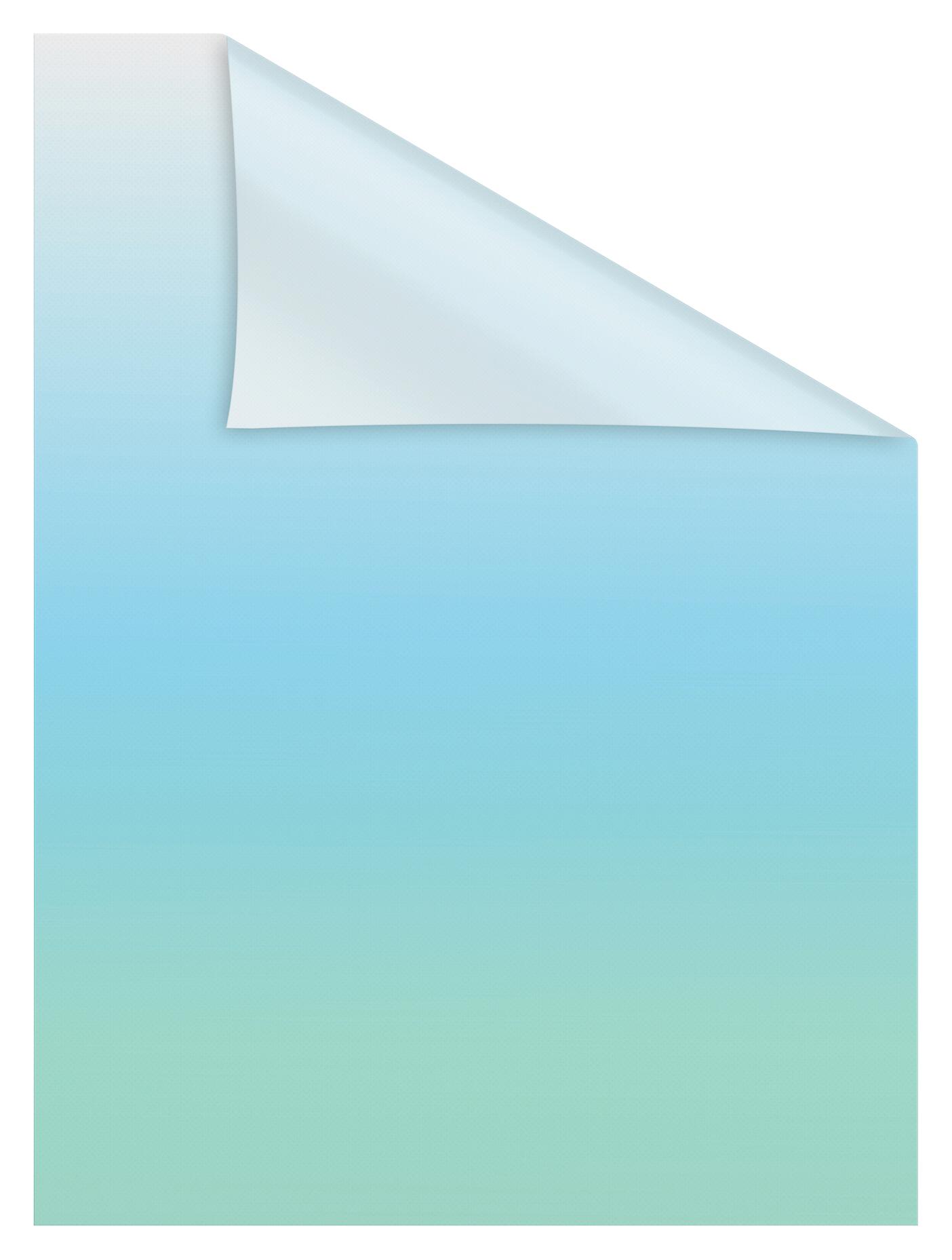 LICHTBLICK Fensterfolie Ombre  Ombre petrol B/L: ca. 100x100 cm