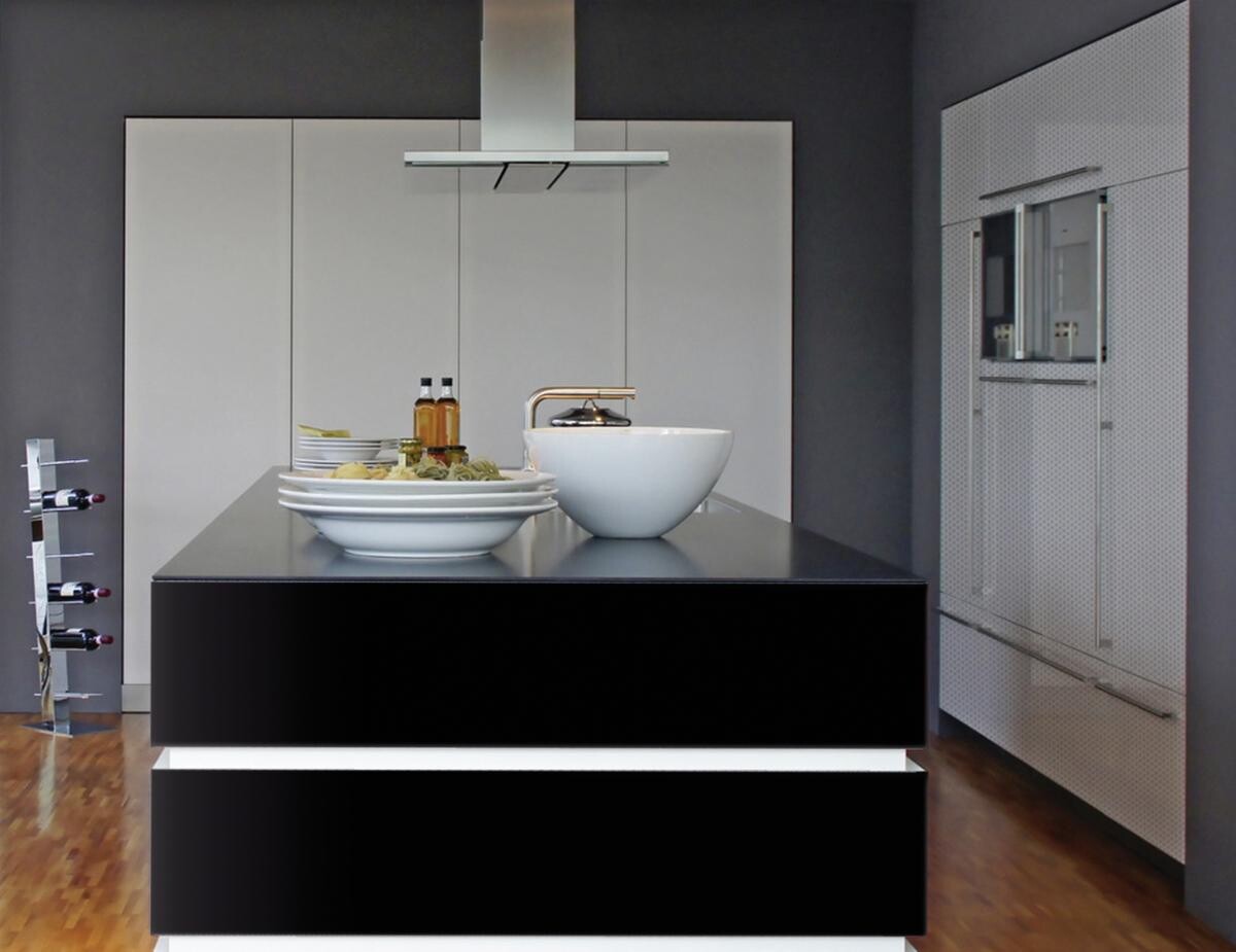 d-c-fix Dekofolie Uni Lack schwarz B/L: ca. 45x200 cm