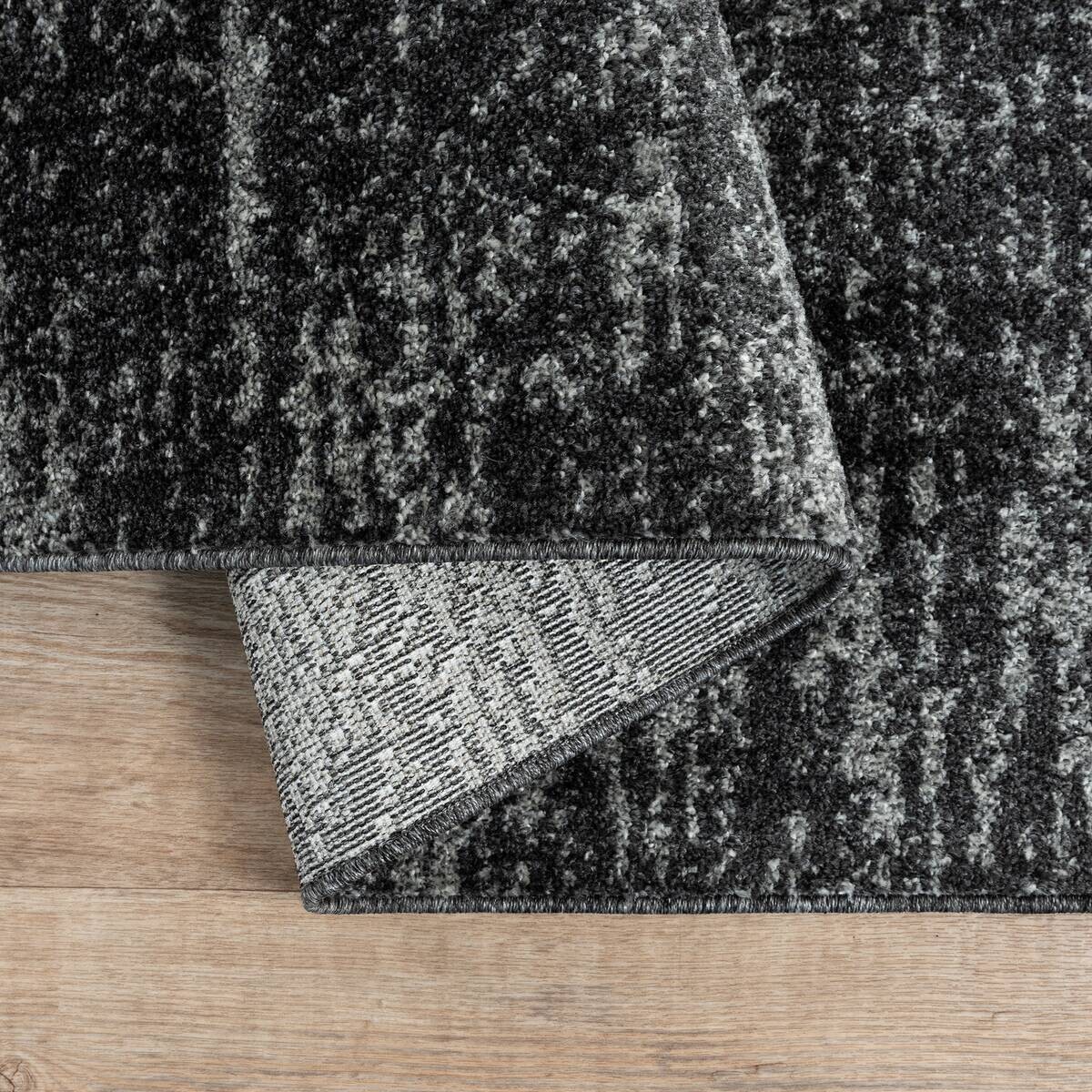 Sanat Kurzflorteppich OSLO schwarz B/L: ca. 120x170 cm