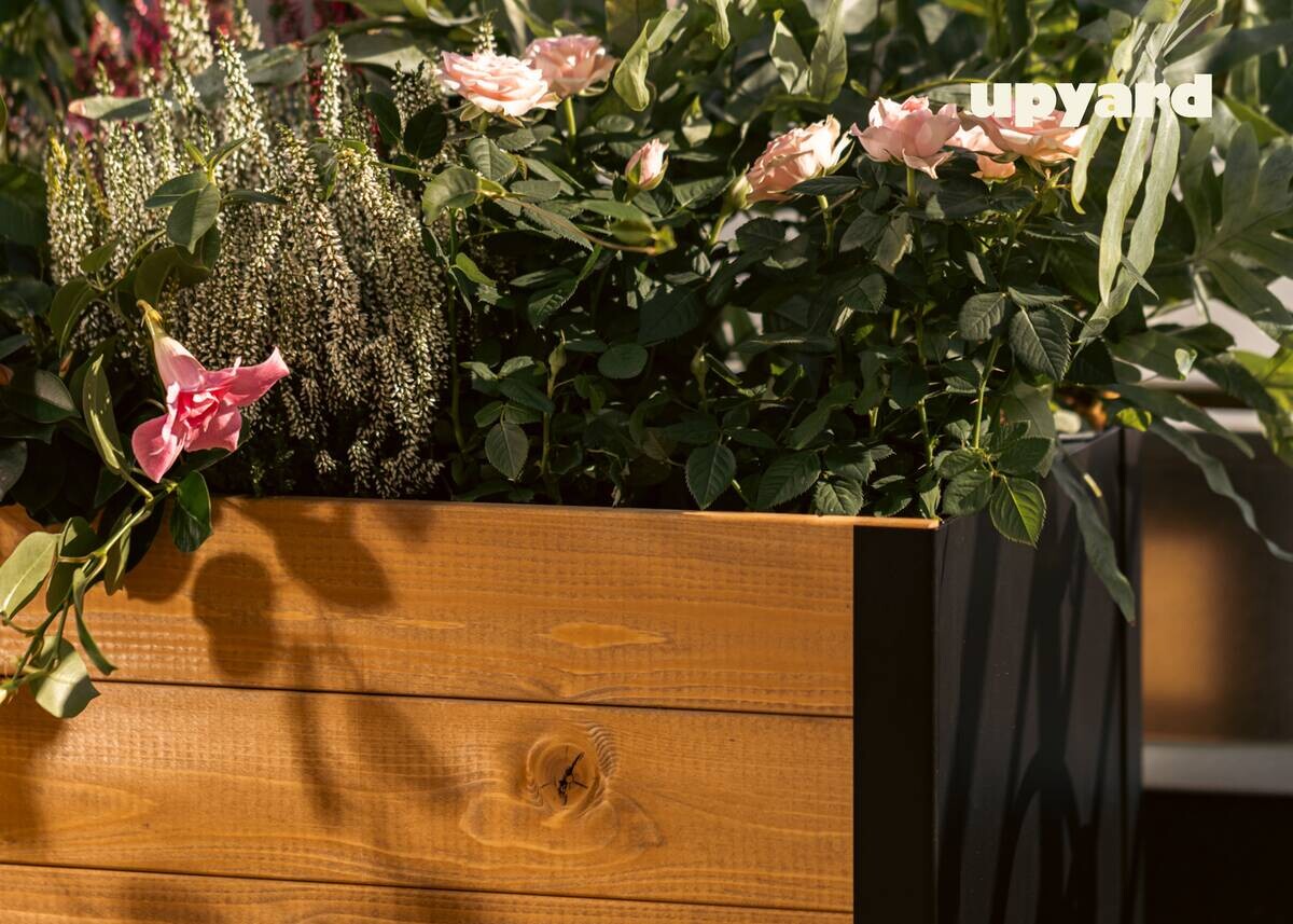 UPYARD Hochbeet MODERN braun Holz B/H/L: ca. 36x32x58 cm