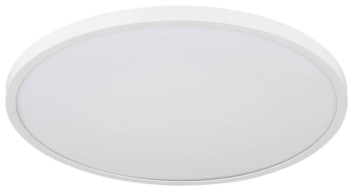 GLOBO Deckenleuchte Opal weiß Kunststoff H/D: ca. 3,5x30 cm 1 Brennstellen