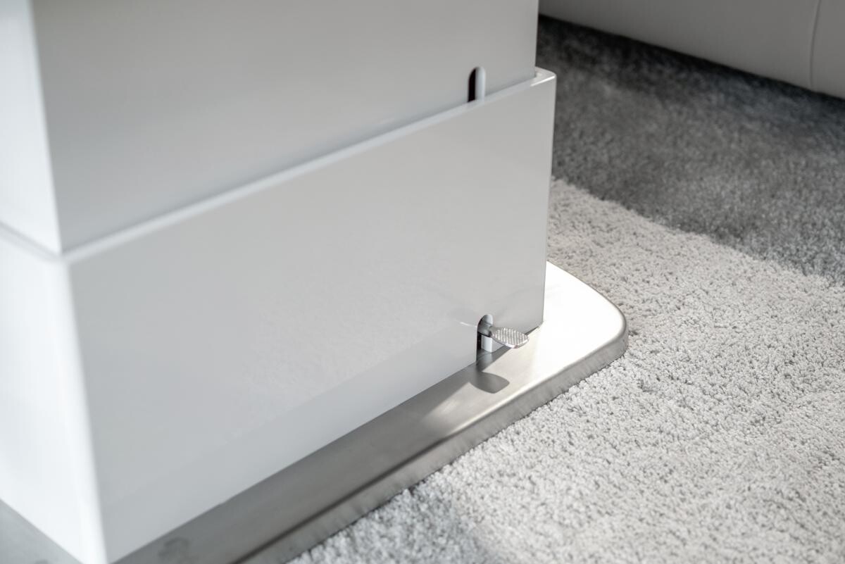 Couchtisch Levi weiß MDF B/H/T: ca. 135x50x75 cm