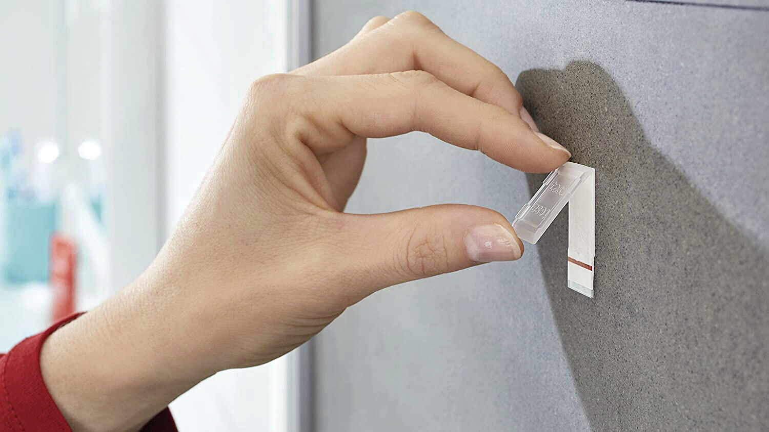 Powerstrips Chrom Metall B/H/L: ca. 2,2x4,2x1,6 cm