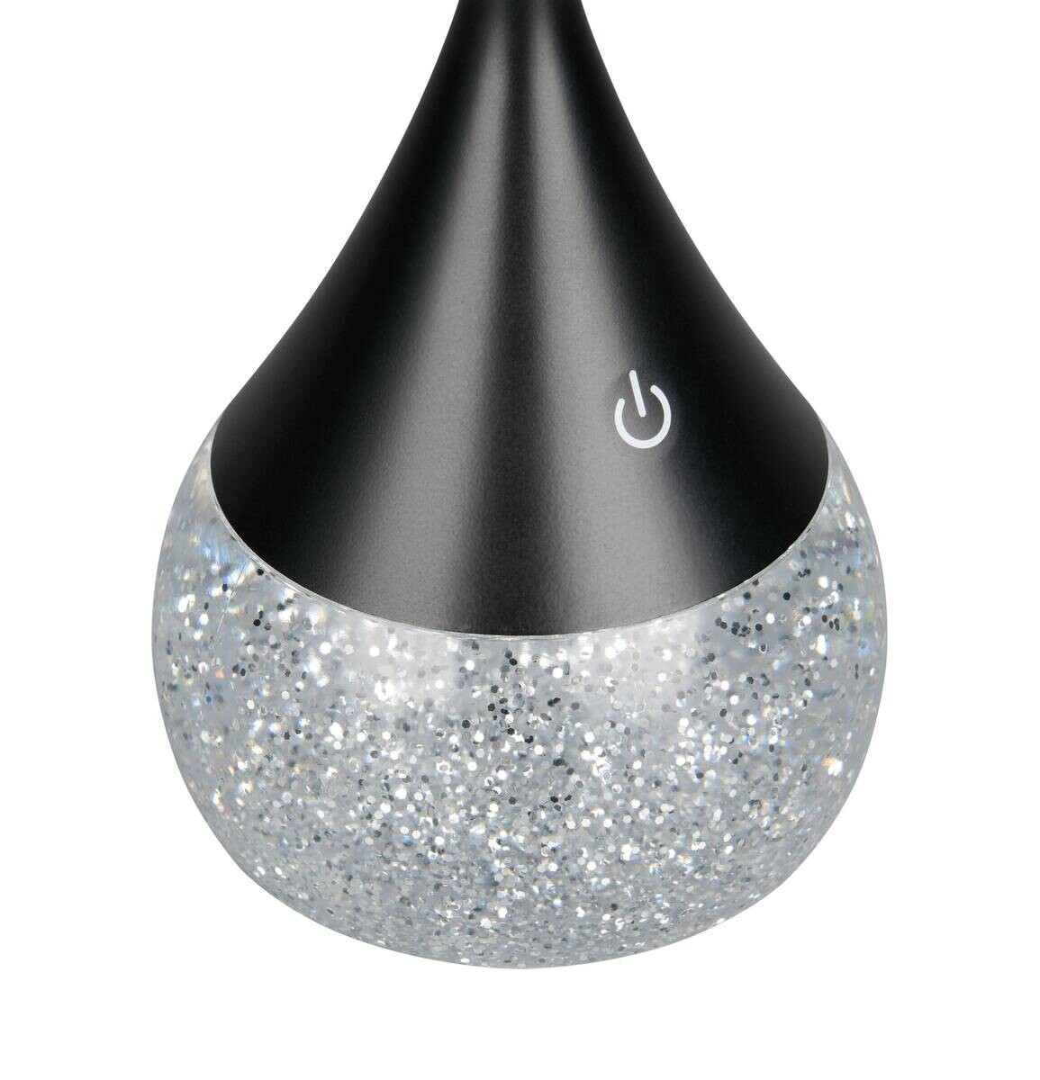 Reality Leuchten LED-Tischleuchte Tembo schwarz Kunststoff B/L: ca. 11x28,3 cm