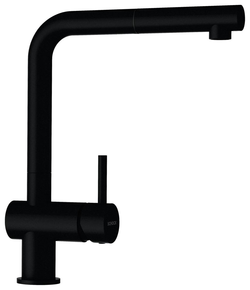 SCHOCK Armatur Epos schwarz Metall B/H/T: ca. 21,5x31x5 cm