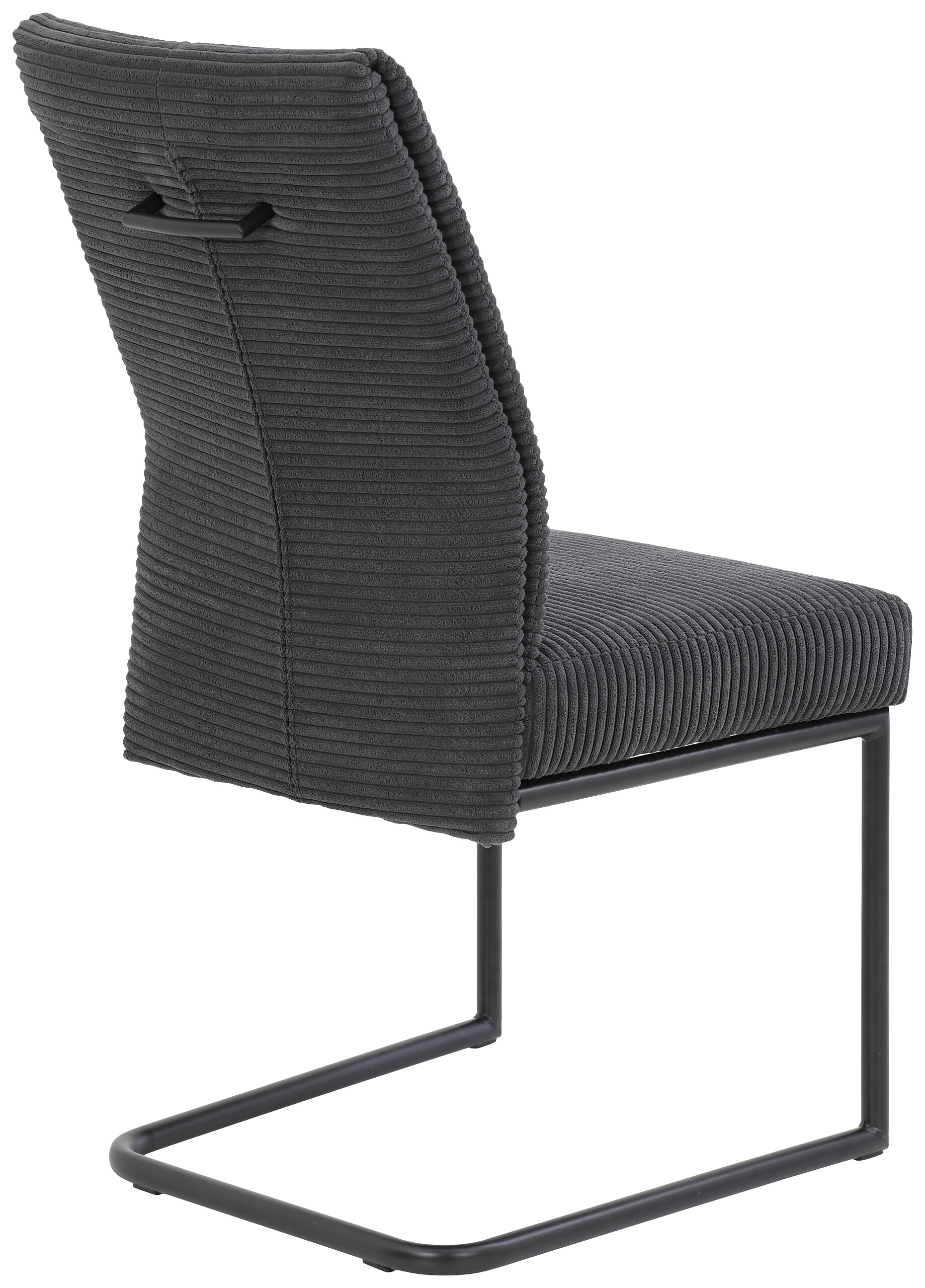 Schwingstuhl Dagmar anthrazit Webstoff B/H/T: ca. 50x99x65 cm