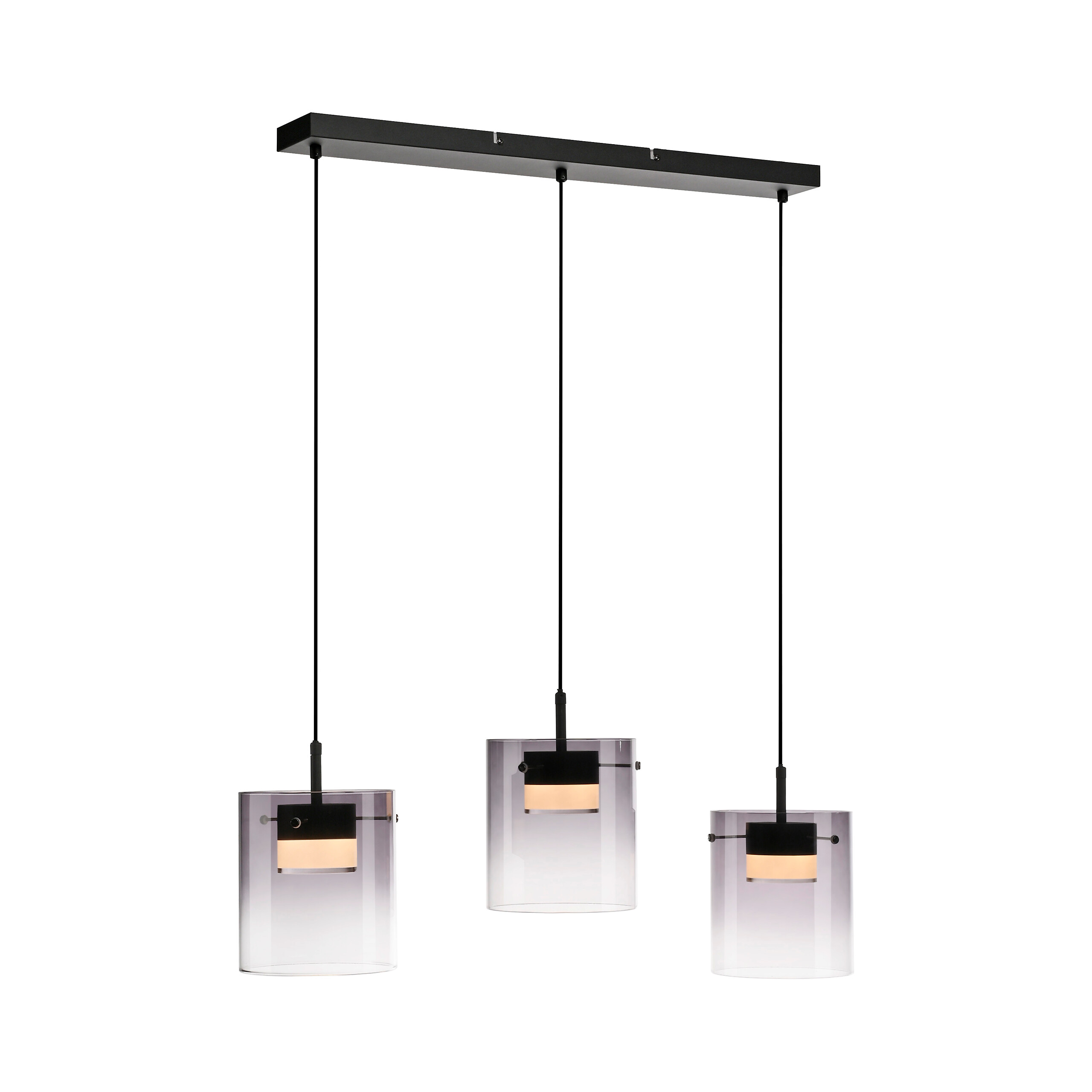 Just Light Pendelleuchte schwarz