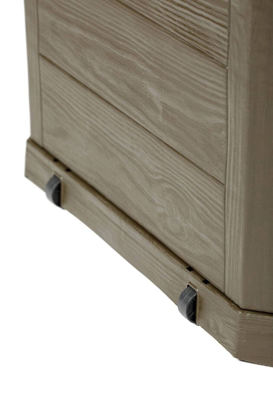 Toomax Aufbewahrungsbox Woodys braun Kunststoff B/H/L: ca. 56x45x117 cm