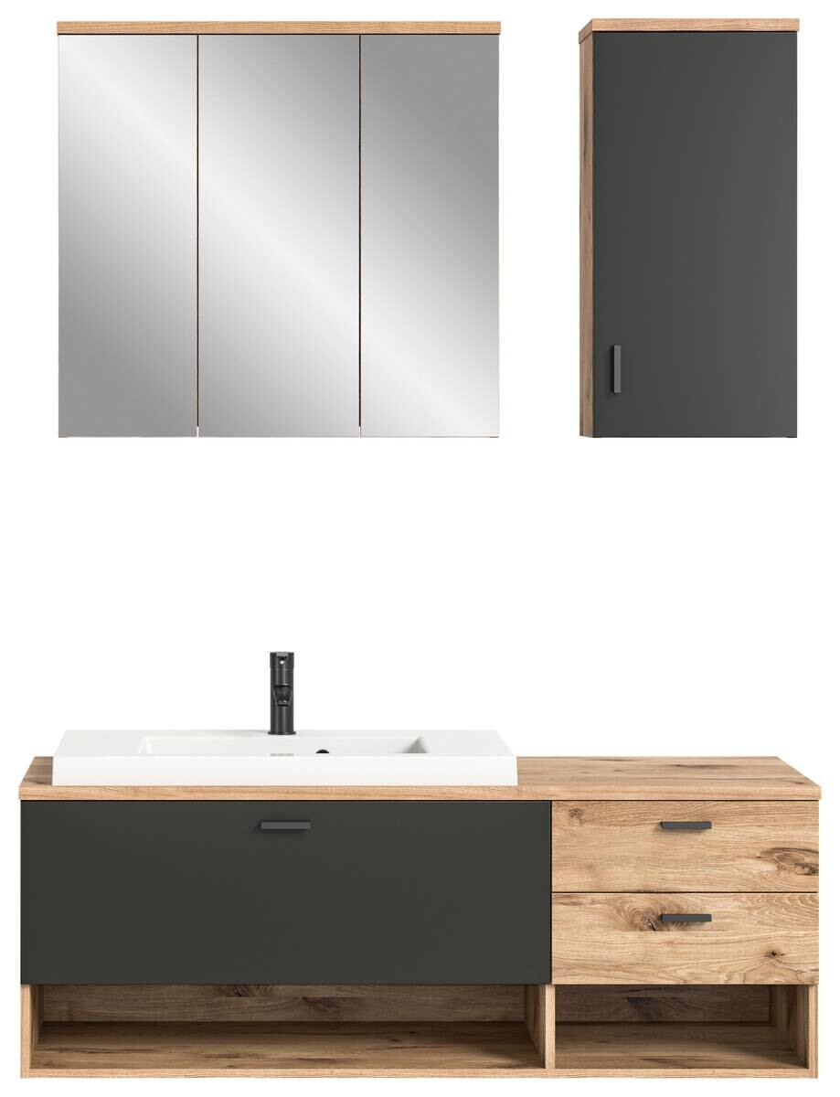 Badezimmer-Set GRADO B/H/T: ca. 140x192x48 cm