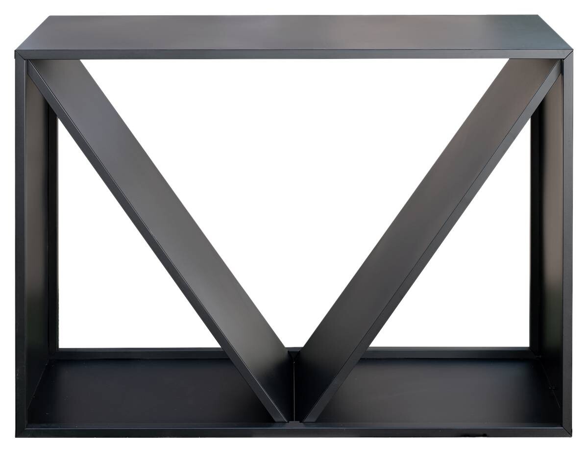 Westmann Kaminholzregal schwarz B/H/T: ca. 115x80x35 cm