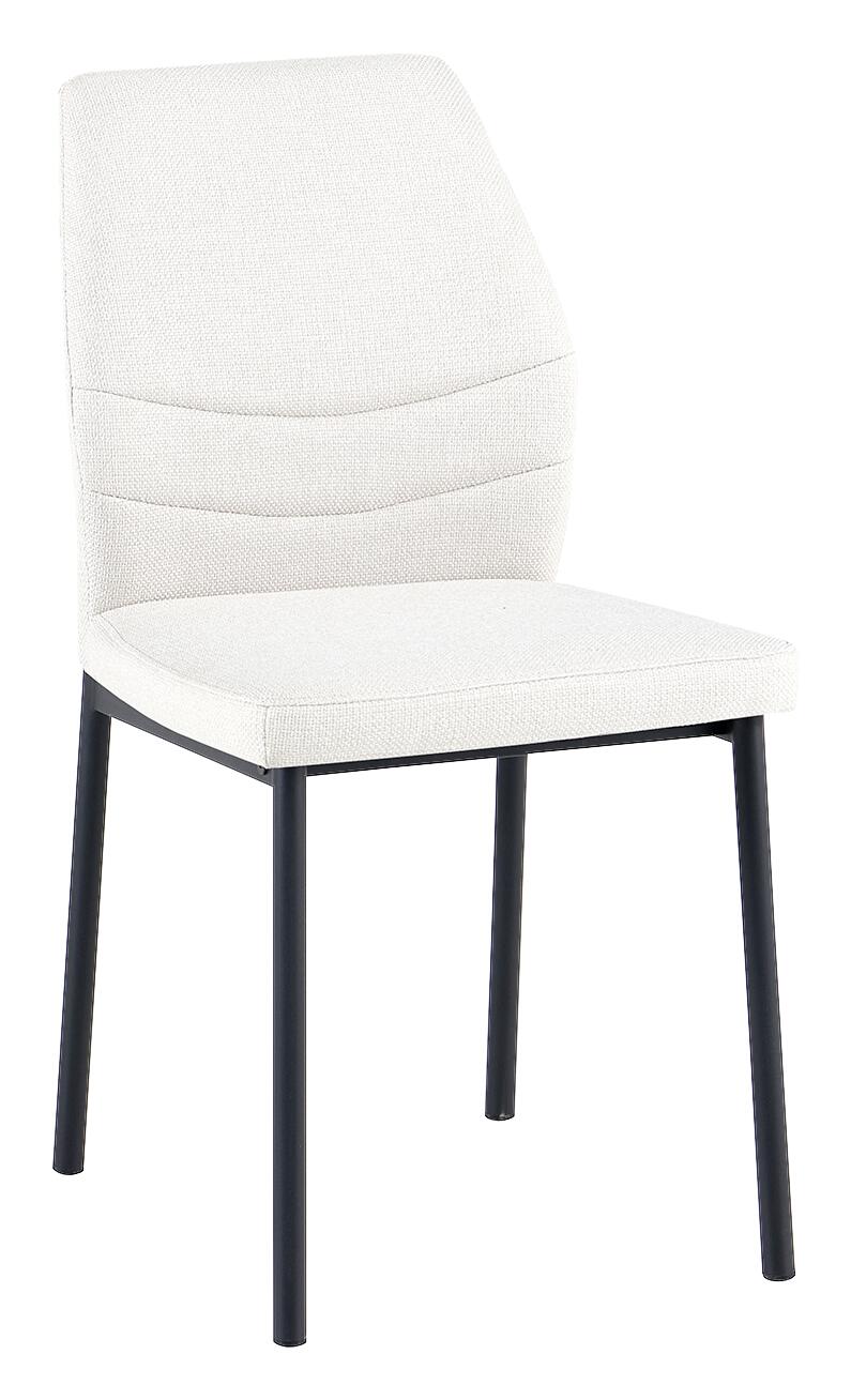 Stuhl Marbella beige Webstoff B/T: ca. 45x56 cm