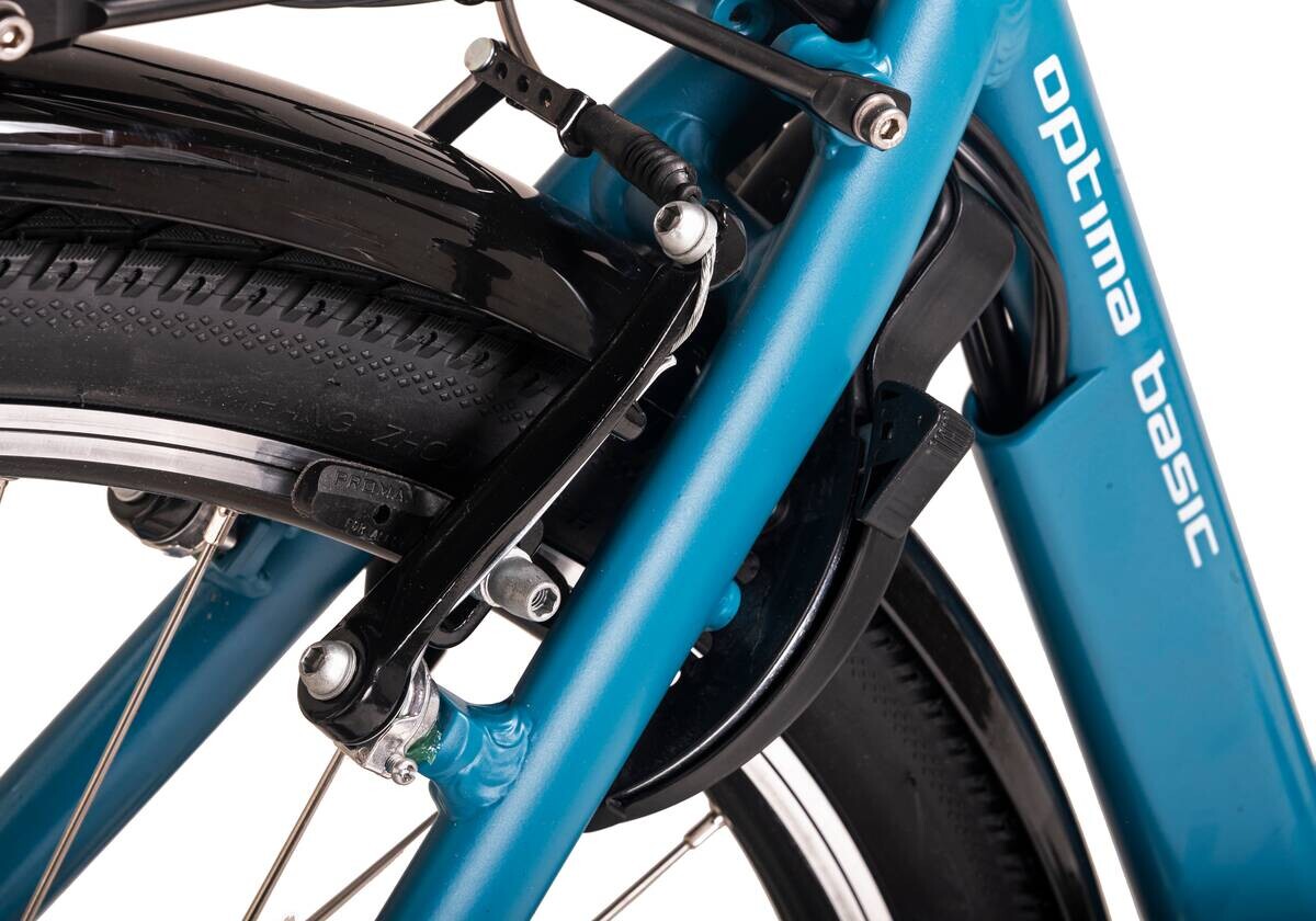 Hollandia City E-Bike Optima Basic KS188E 28 Zoll Rahmenhöhe 44 cm 7 Gänge türkis türkis ca. 250 W ca. 36 V ca. 28 Zoll