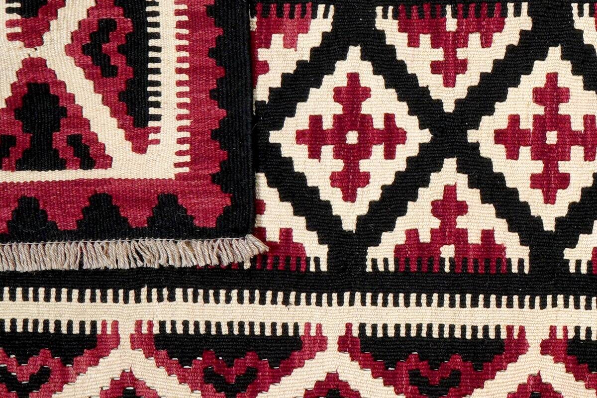 PersaTepp Teppich Kelim Gashgai bunt B/H/L: ca. 91x1x291 cm