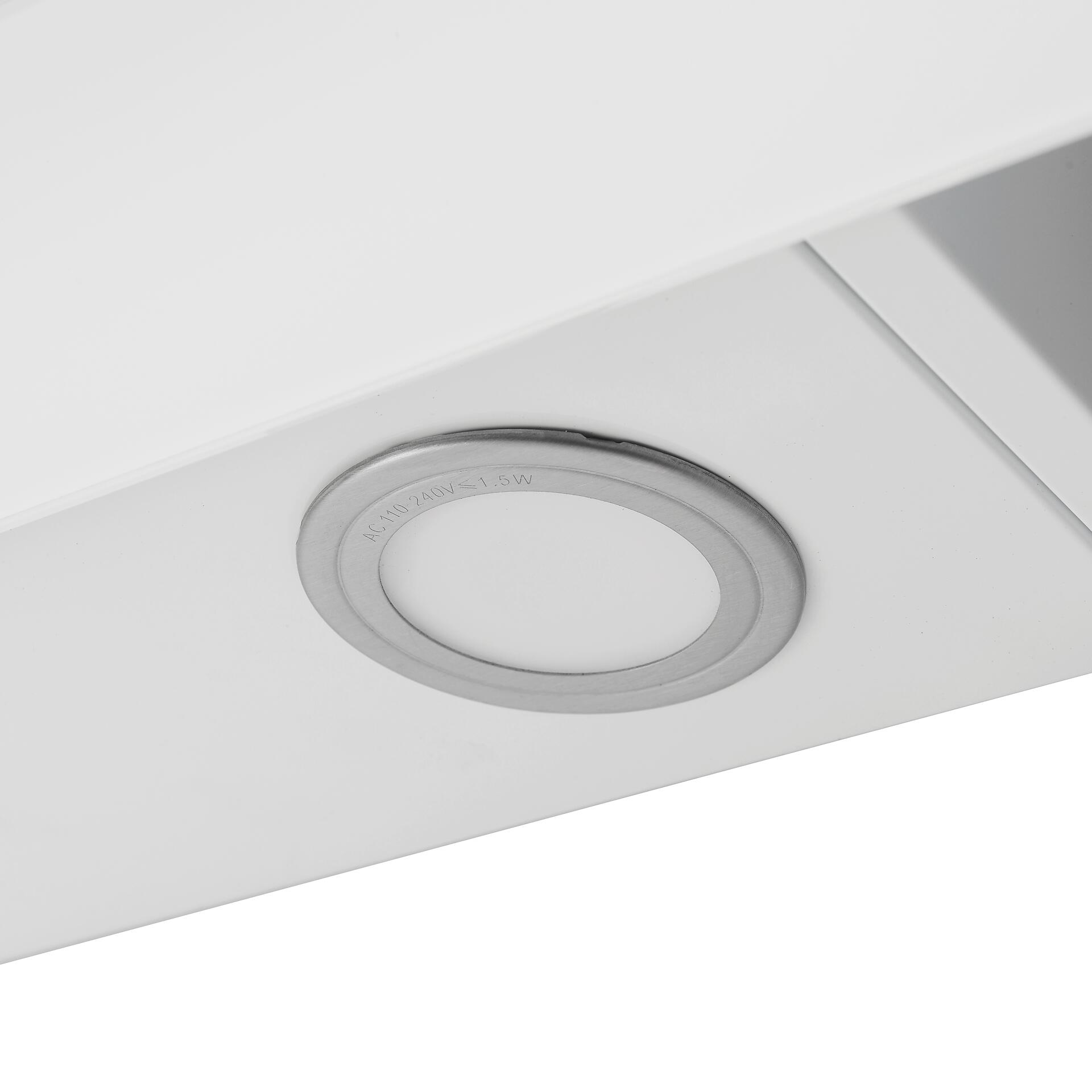 Respekta Doppelblock Premium weiß hochglänzend B/H/T: ca. 290x200x60 cm