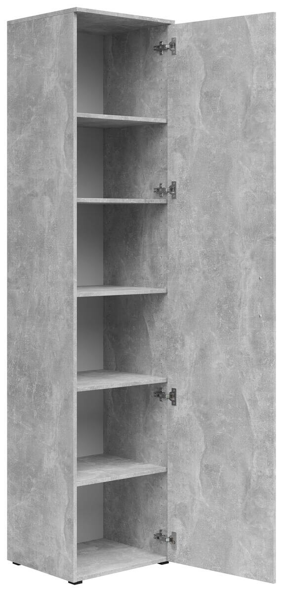 Schrank Multi-Stauraum Typ 20 Beton Optik B/H/T: ca. 45x195x40 cm