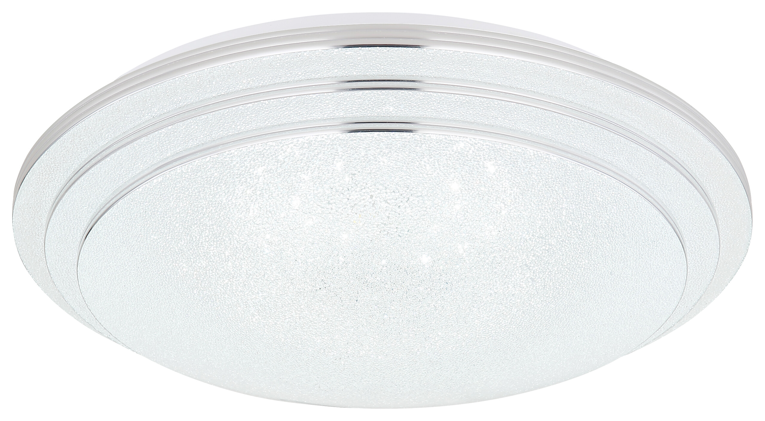 GLOBO Deckenleuchte 48419-18 Aley Opal weiß Metall Acryl H/D: ca. 9,5x40 cm