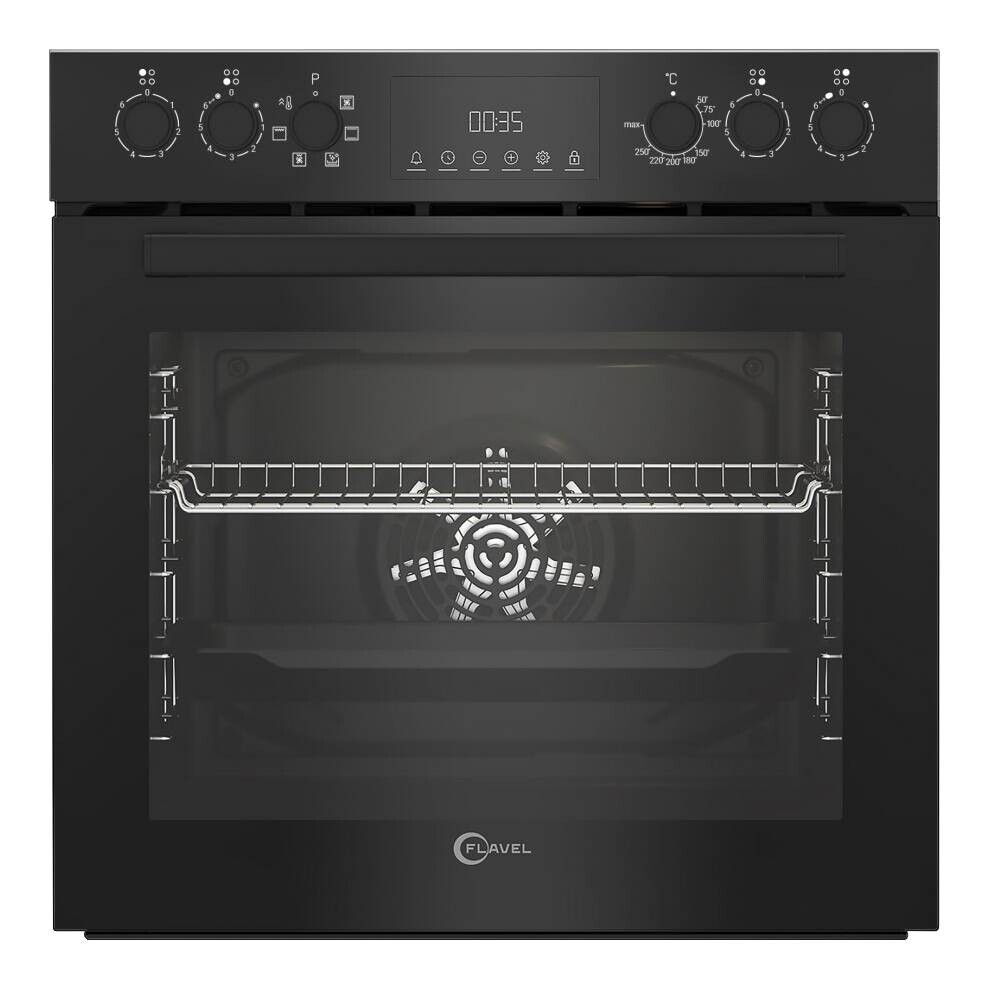 FLAVEL Einbauherdset FLS22361B schwarz