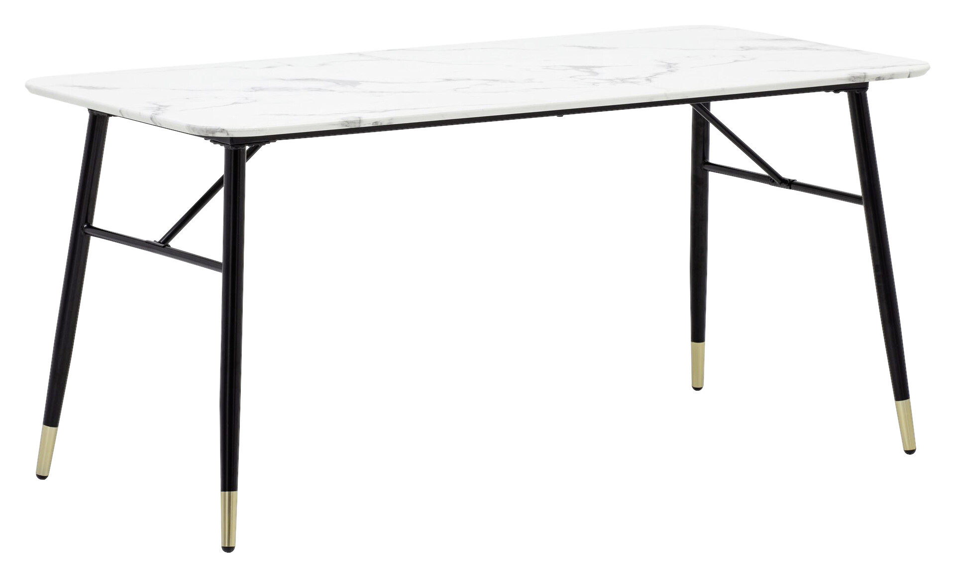 Esstisch weiß Marmor Optik B/H/T: ca. 120x76x60 cm