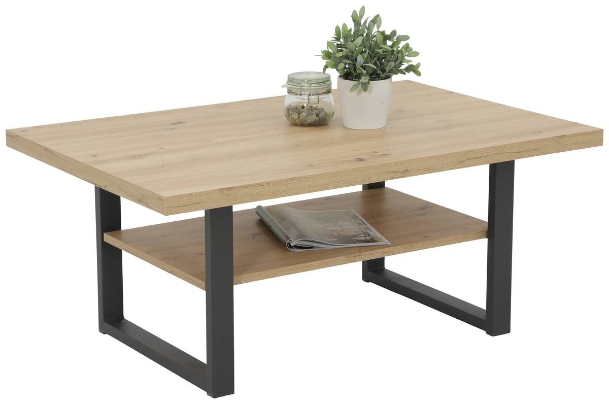 Couchtisch Anton Eiche Artisan B/H/T: ca. 105x45x69 cm Couchtisch Anton Eiche Artisan B/H/T: ca. 105x45x69 cm