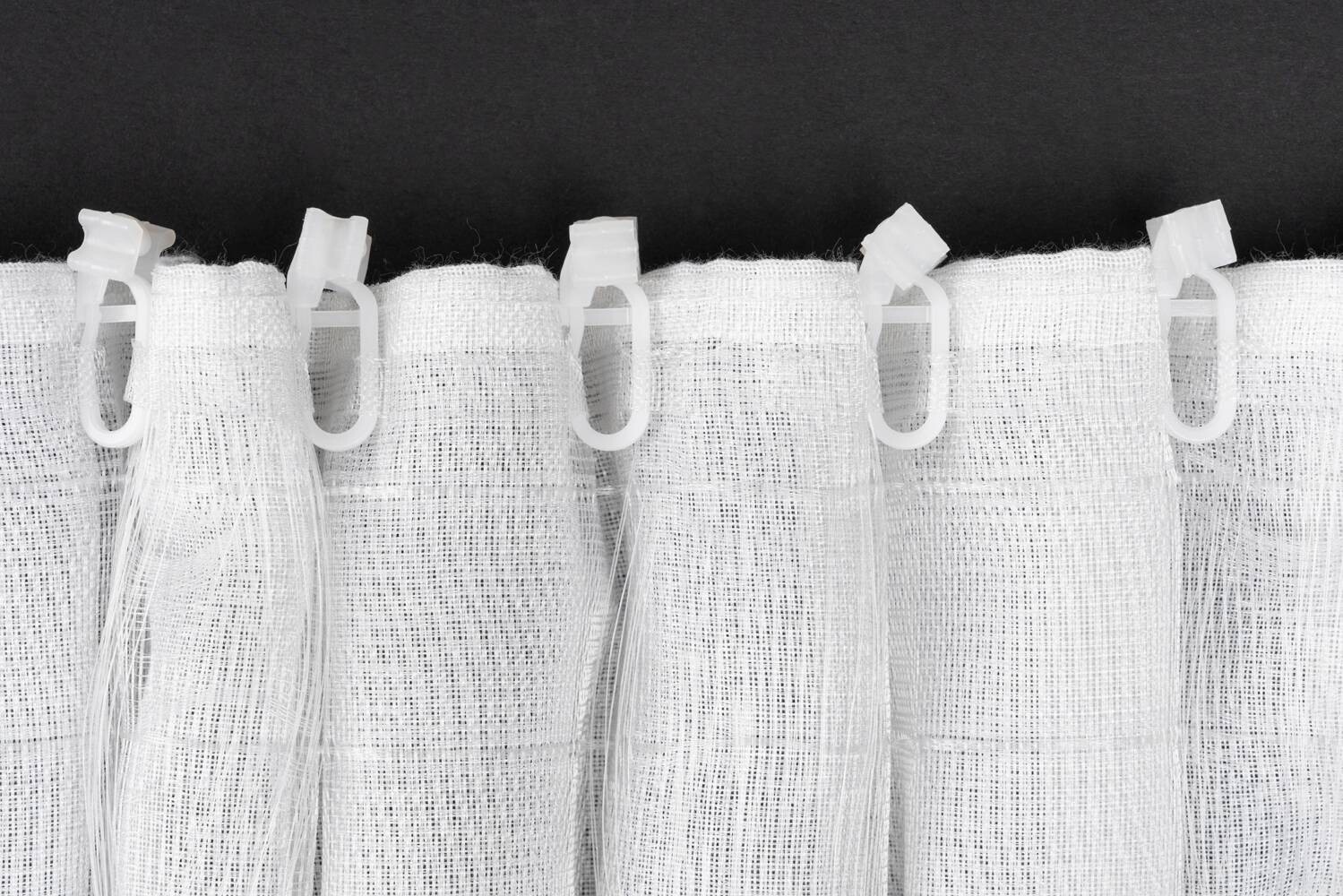 Kombivorhang 2er Pack Breeze weiß B/L: ca. 135x300 cm