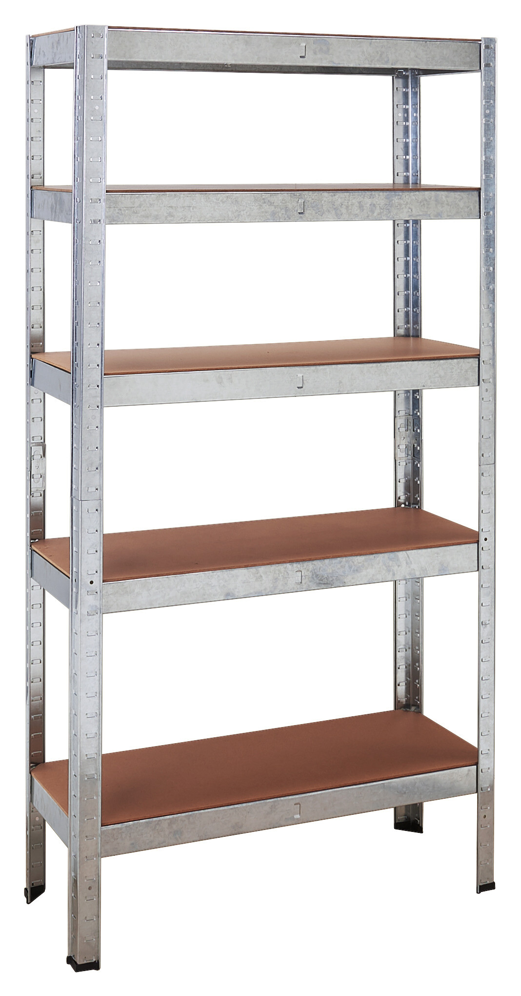 POCOline Schwerlaststeckregal verzinkt Metall B/H/T: ca. 90x180x40 cm