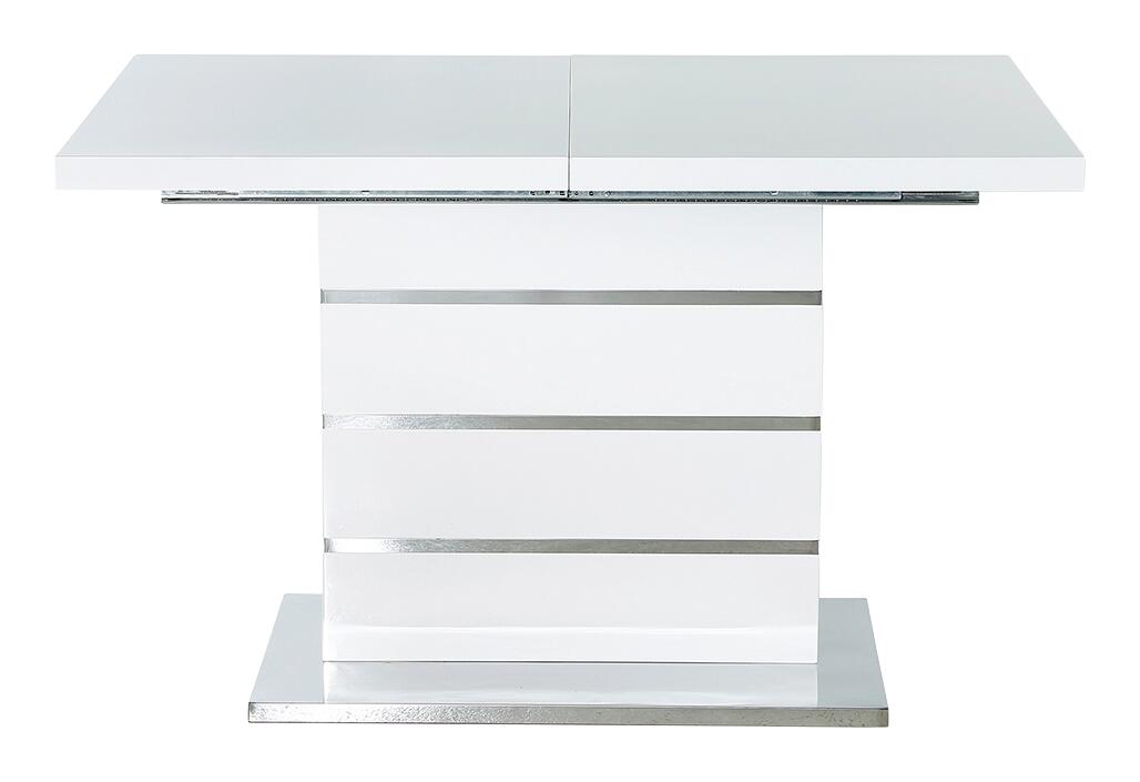 Esstisch  weiß Lack Hochglanz B/H/T: ca. 120x76x80 cm