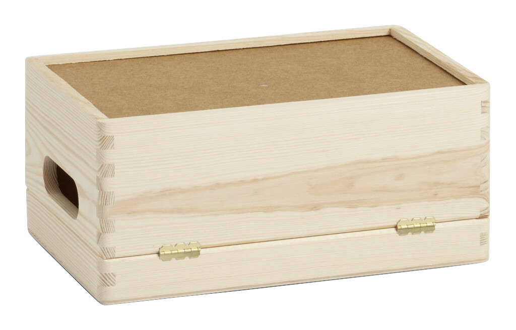 Zeller Allzweckkiste natur Kiefer B/H/L: ca. 30x14x20 cm