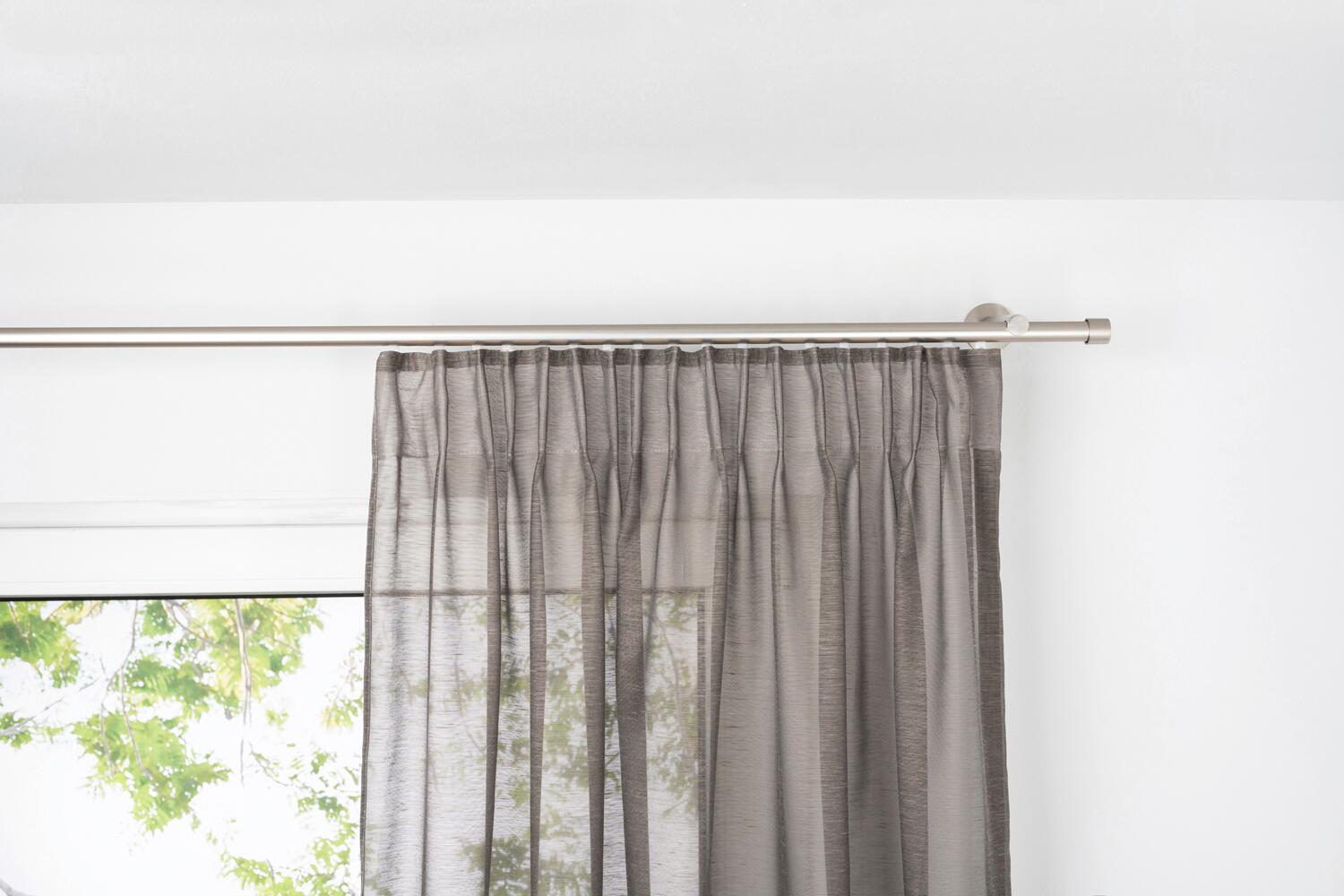 Kombivorhang SOFT taupe B/L: ca. 135x245 cm