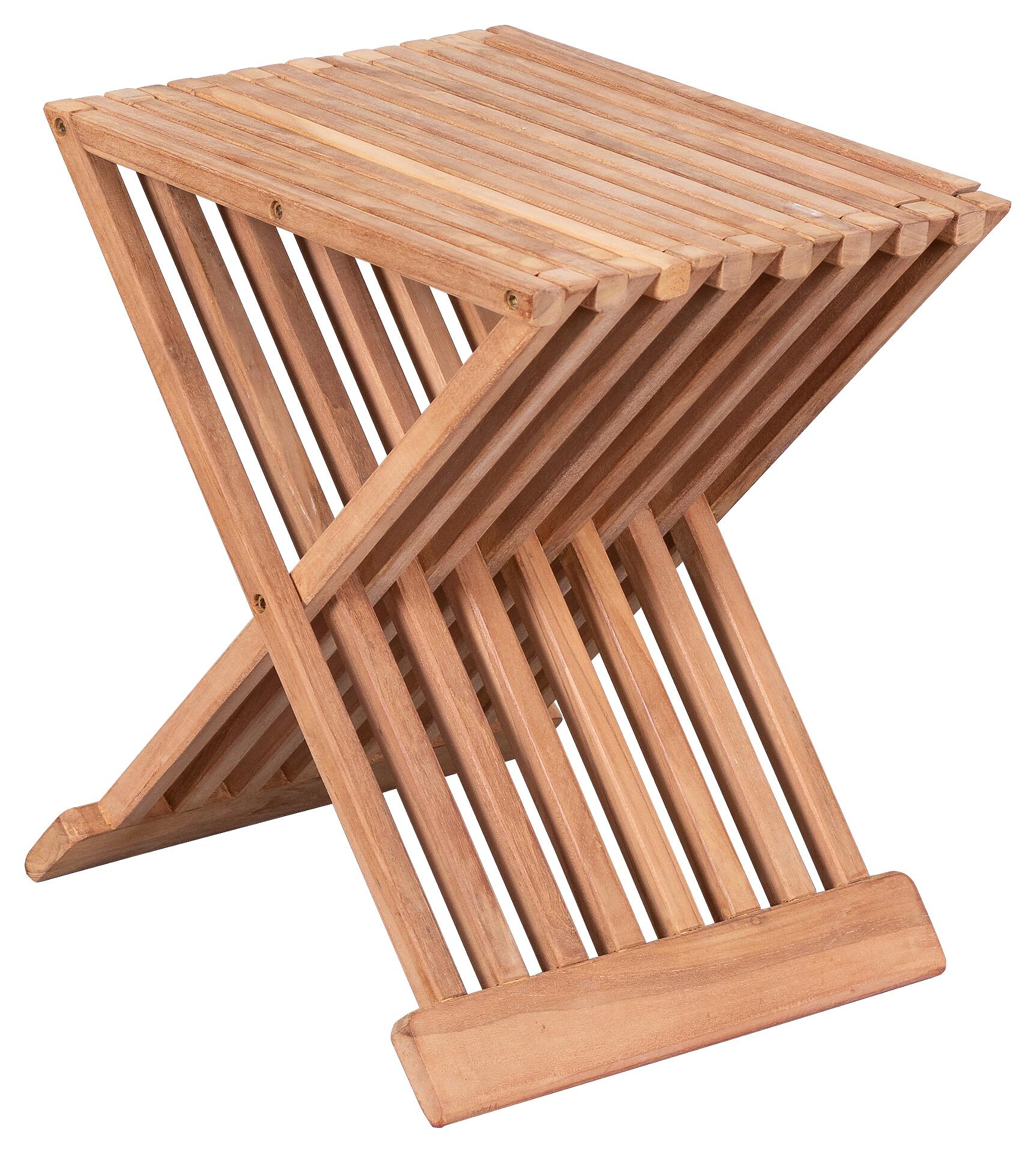 deVries Beistelltisch natur Teakholz B/H/T: ca. 40x45x33 cm deVries Beistelltisch natur Teakholz B/H/T: ca. 40x45x33 cm