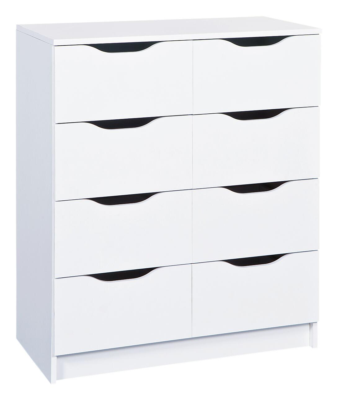 Kommode WESTPHALEN weiß B/H/T: ca. 82x92x41 cm Kommode WESTPHALEN weiß B/H/T: ca. 82x92x41 cm