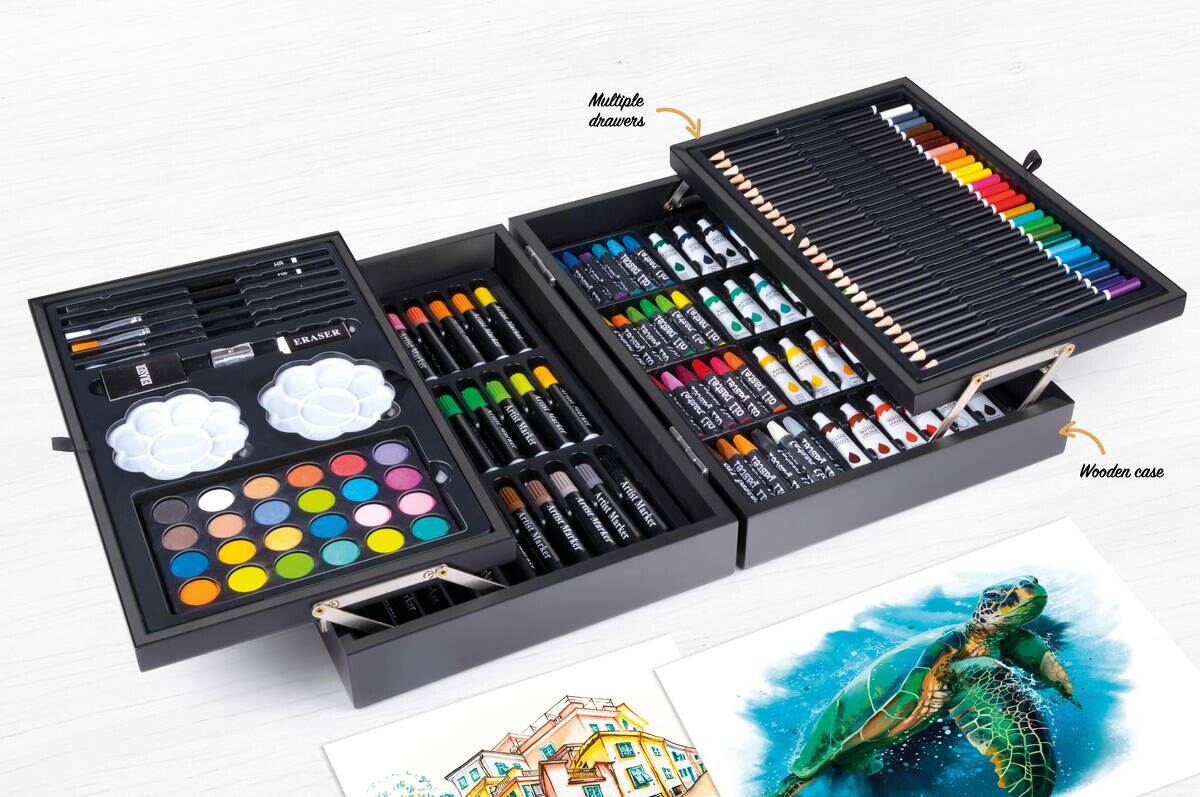 ARTICO Kunstkoffer B/H/L: ca. 26x9,5x36 cm