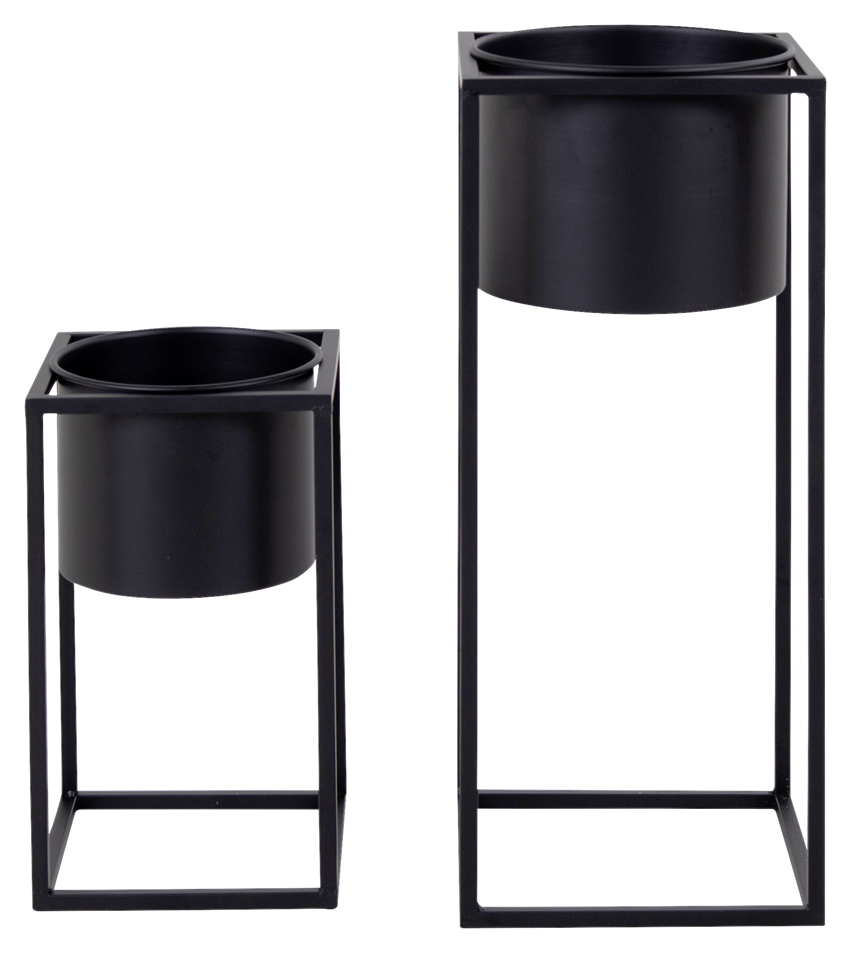 Housenordic Blumenständer schwarz Stahl
