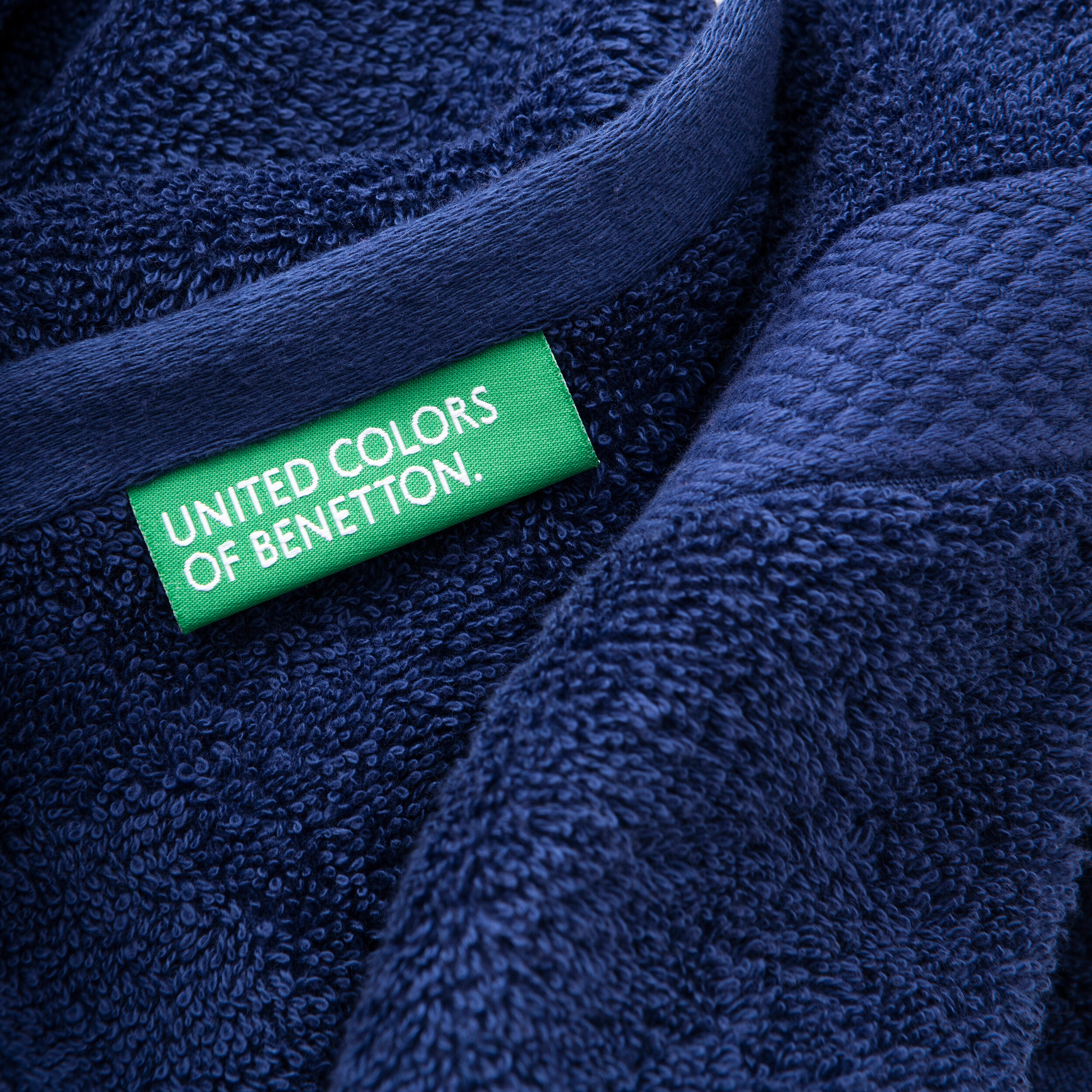 BENETTON Handtuch CORE dunkelblau Baumwolle B/L: ca. 50x90 cm