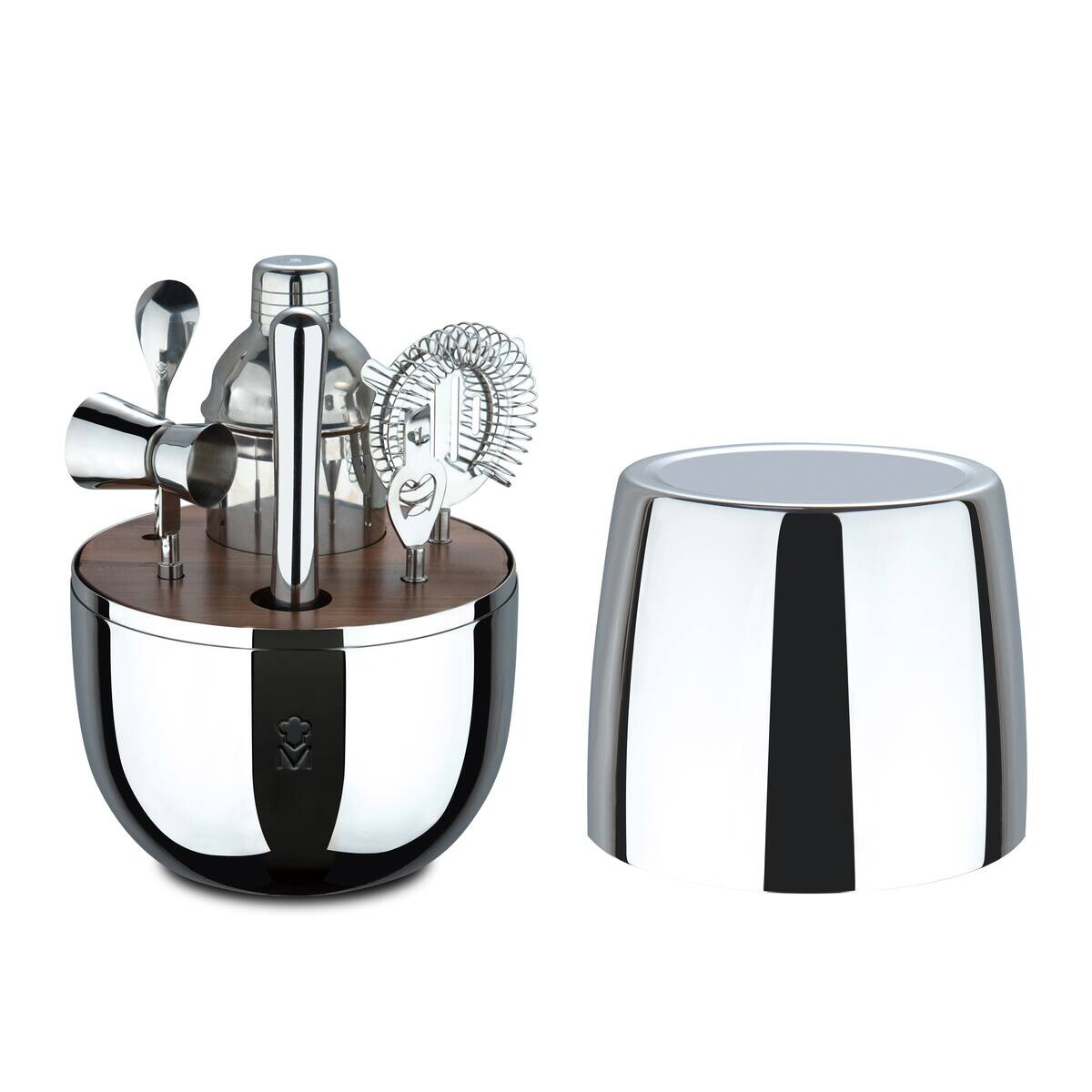 MASTERPRO Cocktail-Set THE DROP silber Edelstahl