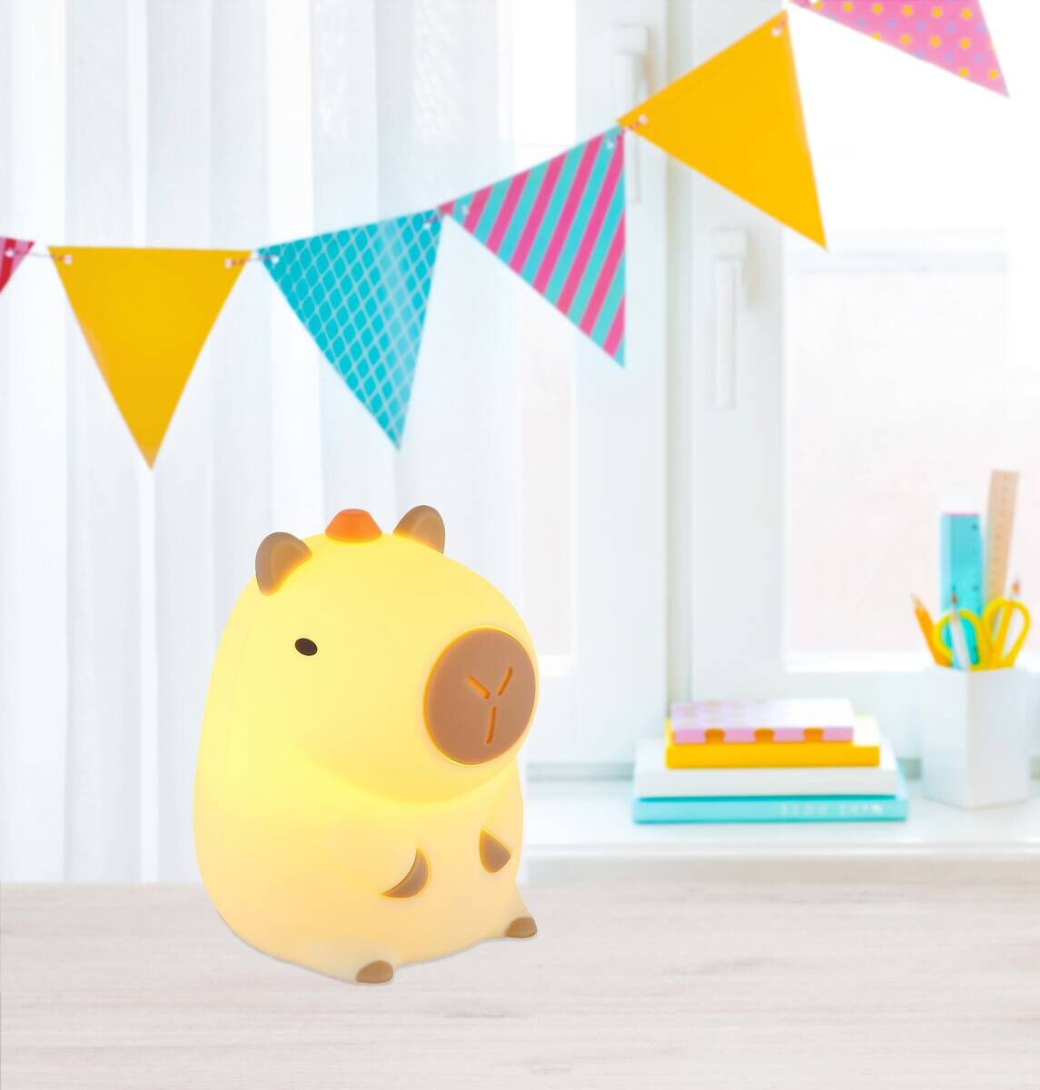 GLOBO LED-Dekoleuchte Kunststoff B/H/T: ca. 10,8x9,1x12,2 cm