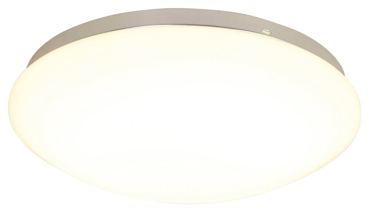 Näve Leuchten Deckenleuchte 1152726 weiß Glas Metall B/H/T: ca. 34x8,6x34 cm null 1 Brennstellen