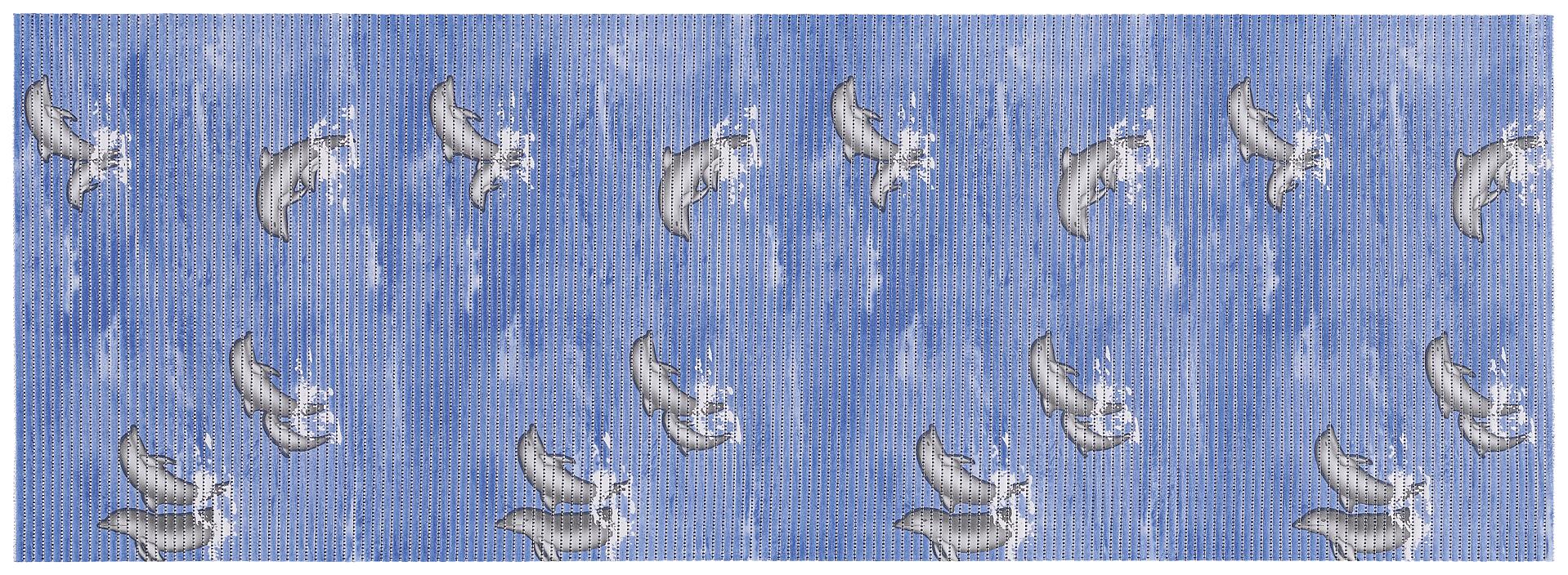 Weichschaummatte blau B/L: ca. 65x180 cm