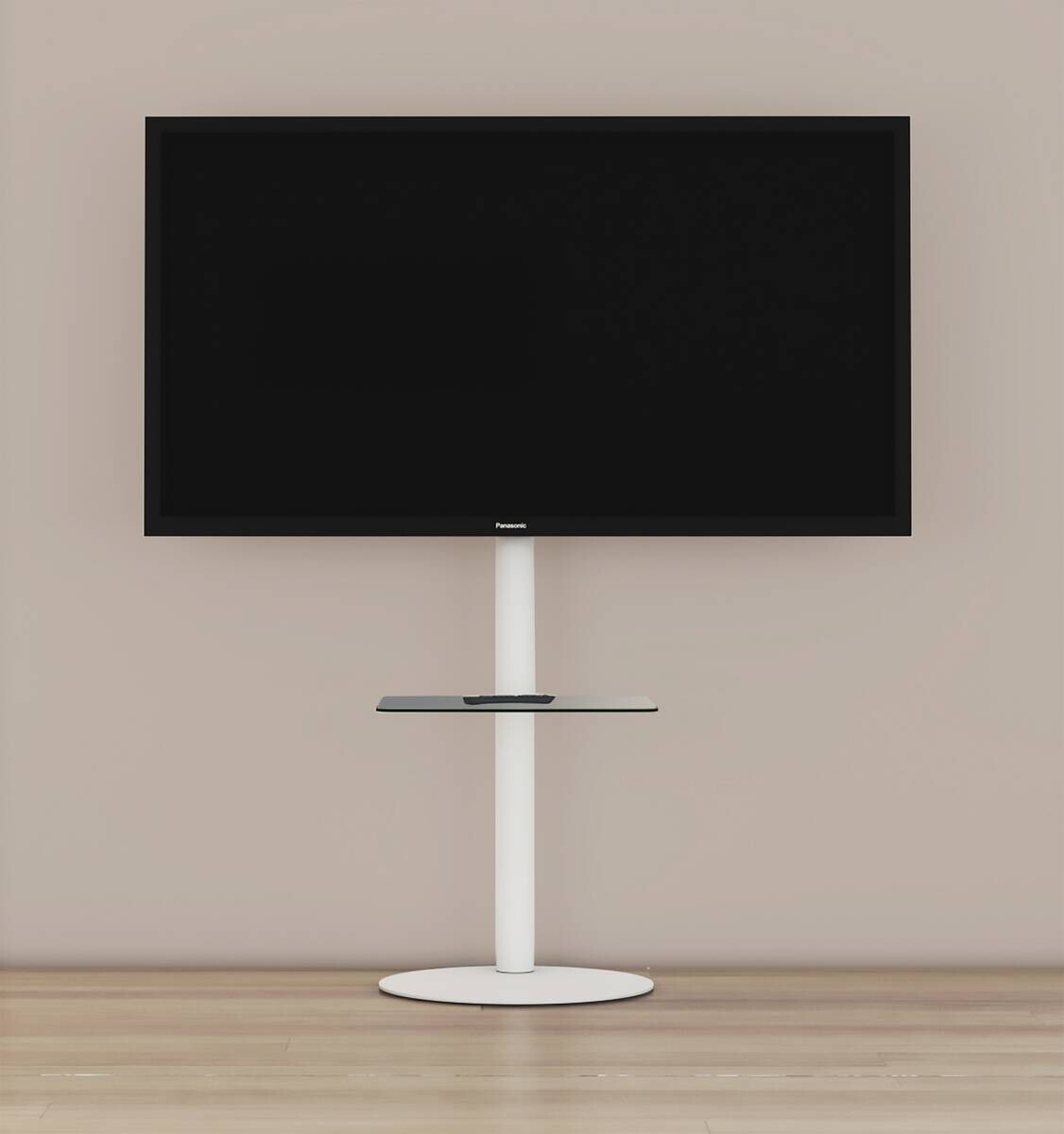 VCM TV-StandfußCirla weiß