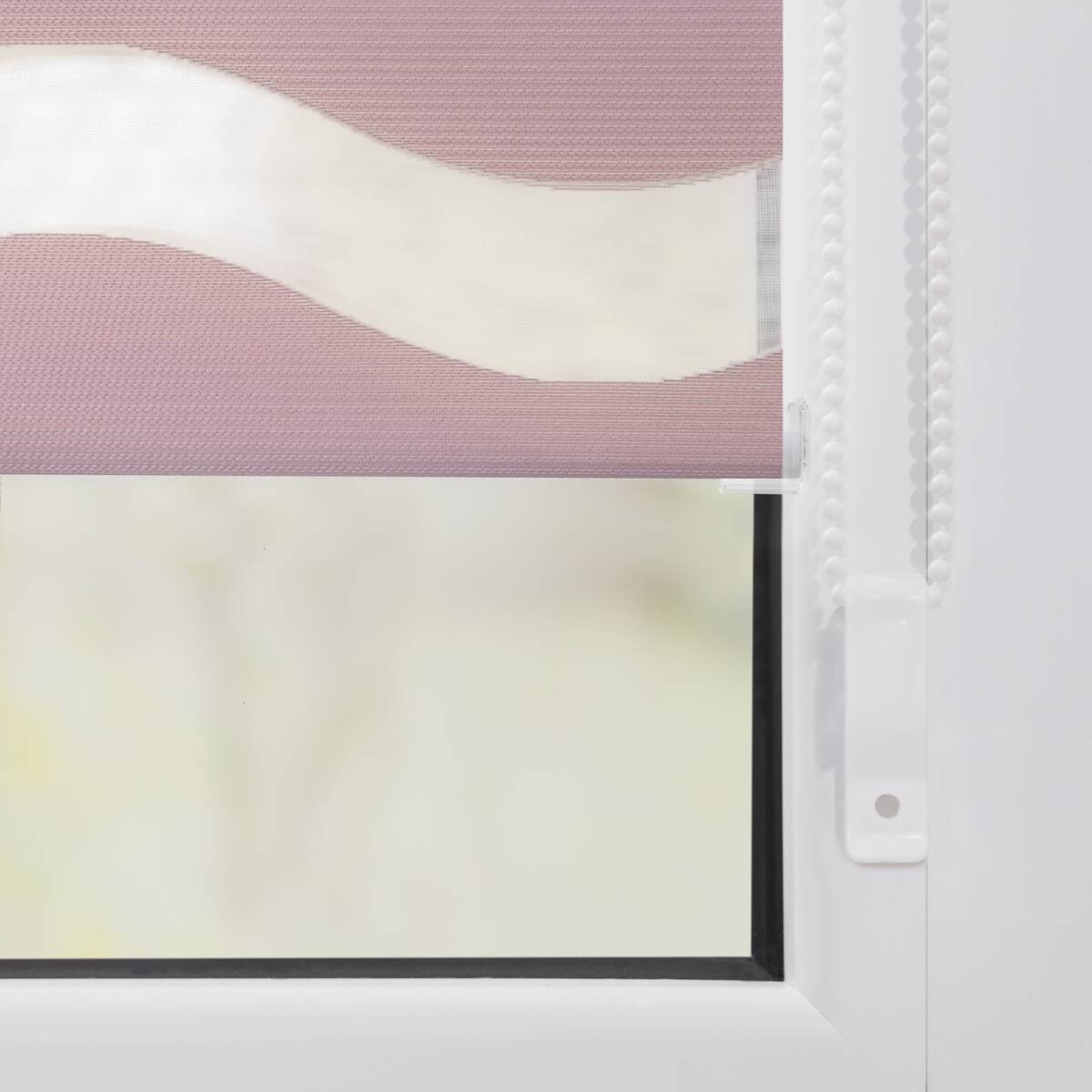 LICHTBLICK Doppelrollo Duo Welle altrosa B/L: ca. 80x150 cm