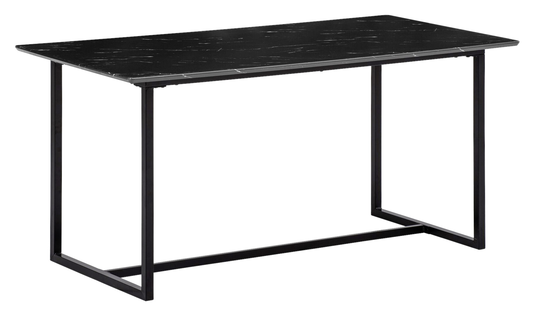 Esstisch schwarz Marmor Optik B/H/T: ca. 120x76x60 cm Esstisch schwarz Marmor Optik B/H/T: ca. 120x76x60 cm