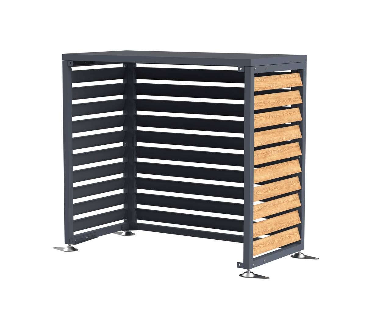 Westmann Verkleidung Wärmepumpe Boxa Holzoptik B/H/L: ca. 100x97x56 cm