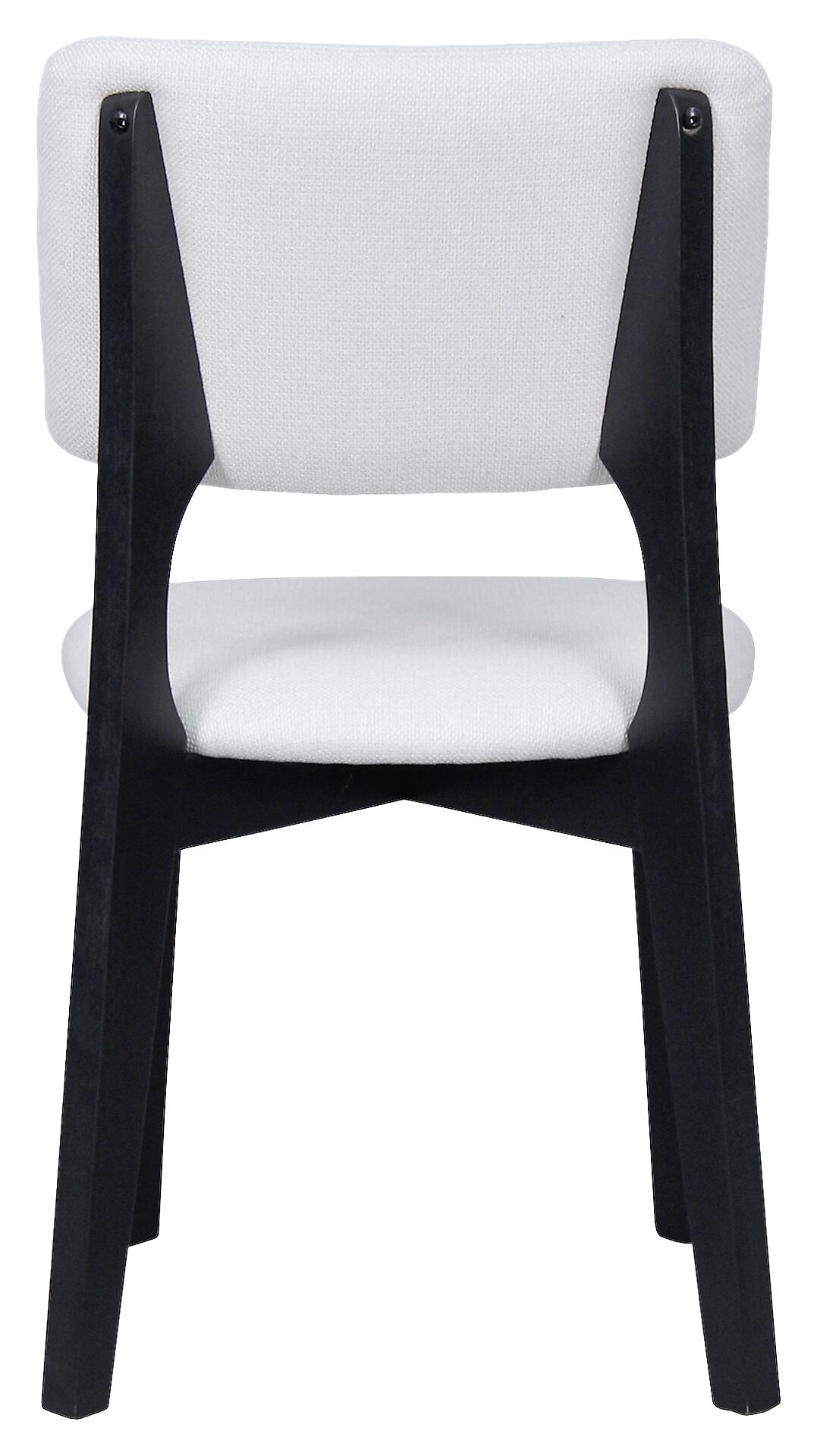 Stuhl ELSA, 2er-Set beige Webstoff B/H/T: ca. 48x87x54 cm