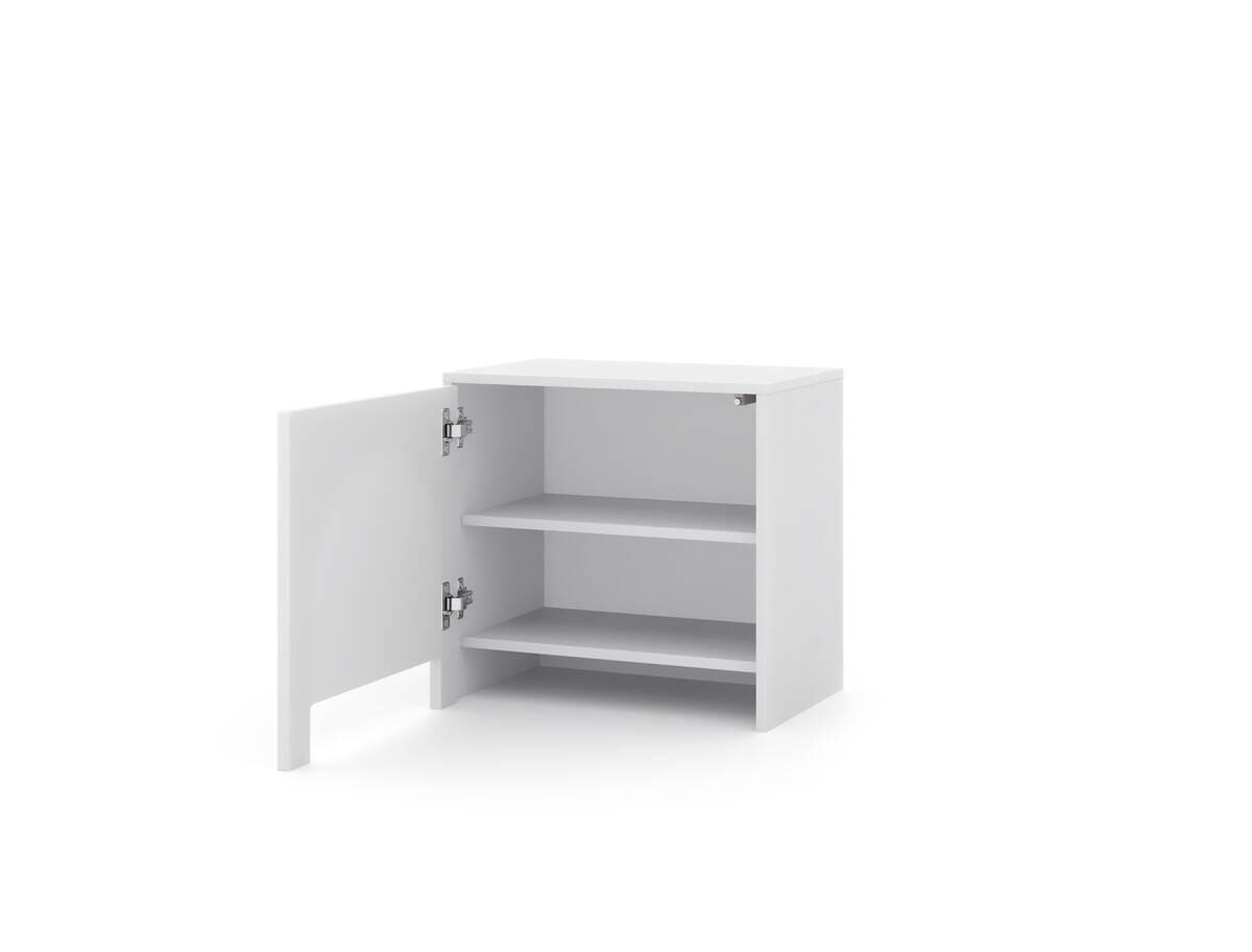 Nachtkonsole ARCO weiß B/H/T: ca. 50x49x35 cm