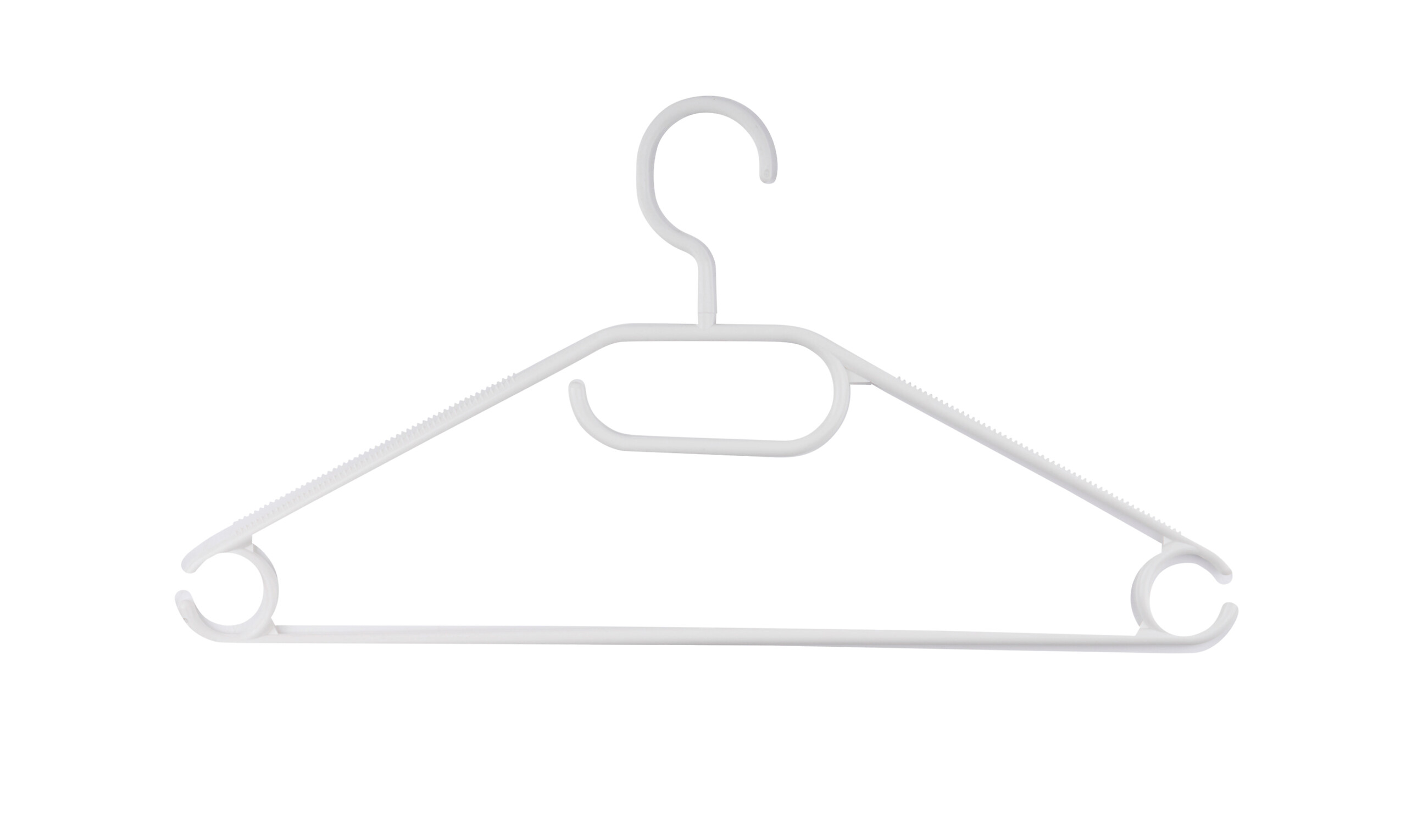 alpina Kleiderbügelset weiß Polypropylen