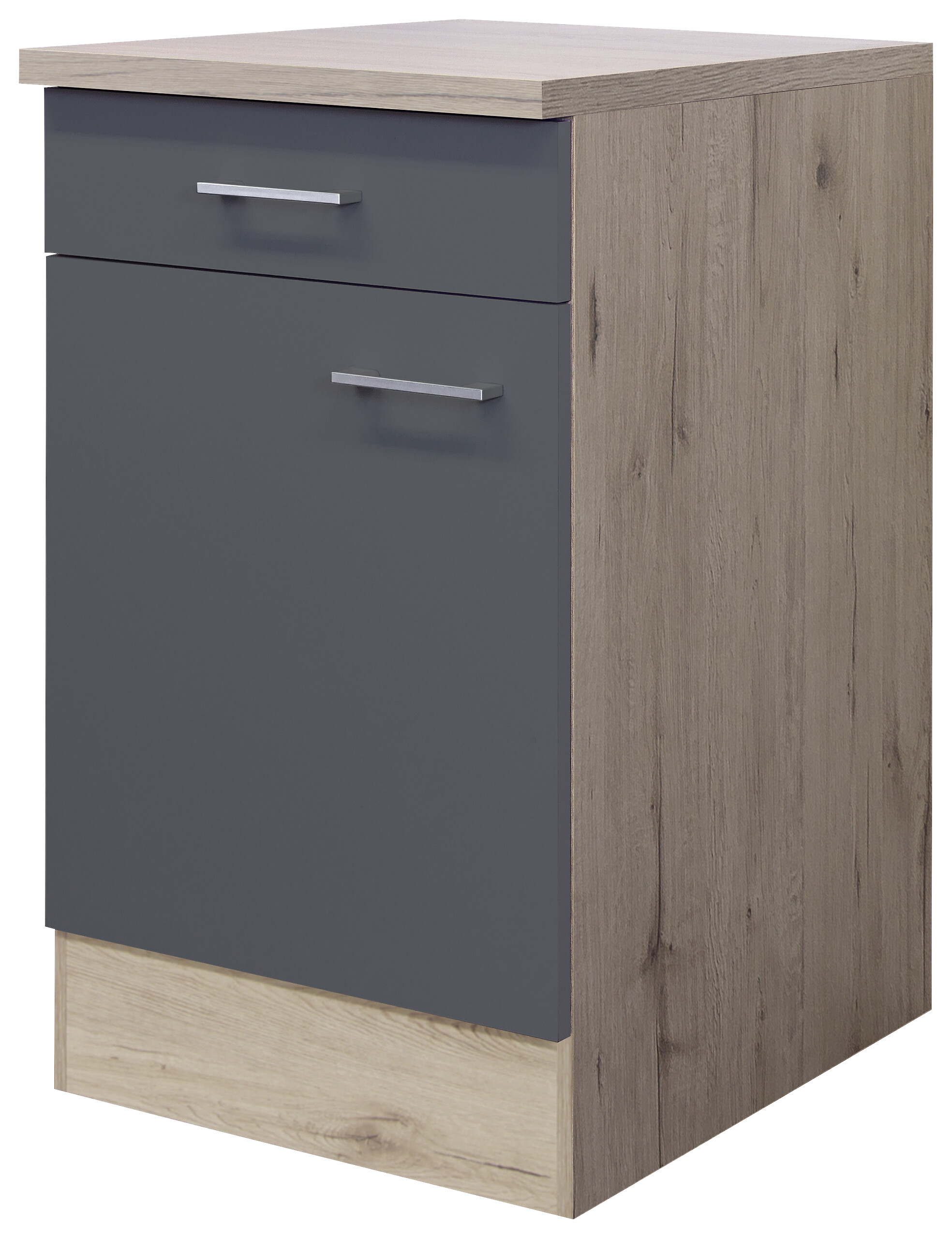 Unterschrank Morena grau matt B/H/T: ca. 50x85x60 cm Unterschrank Morena grau matt B/H/T: ca. 50x85x60 cm
